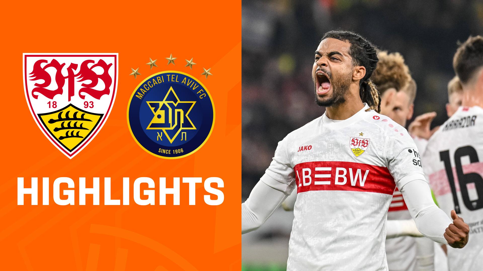 Highlights: VfB Stuttgart vs. Maccabi Tel Aviv