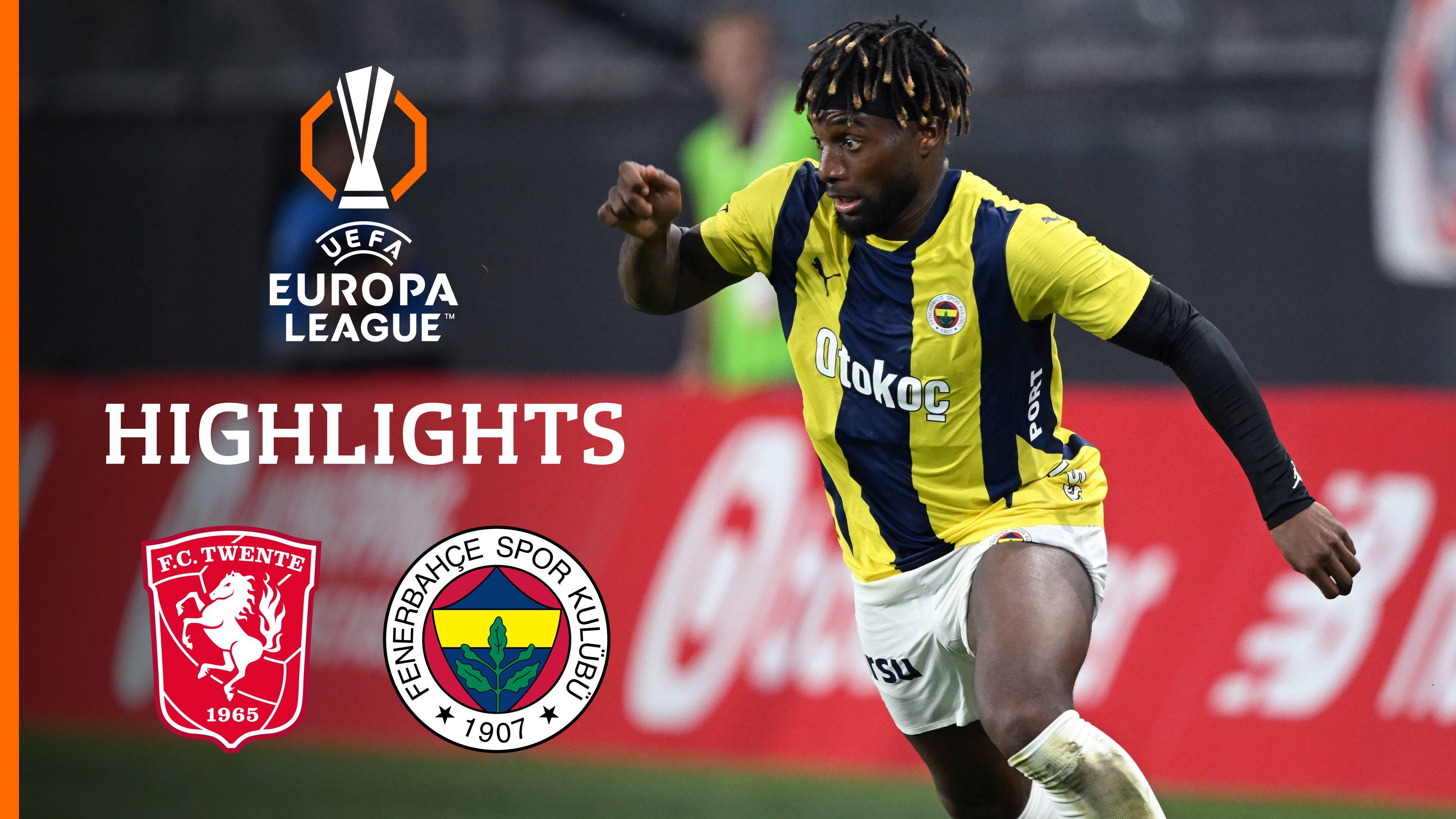 Highlights: FC Twente Enschede vs. Fenerbahce Istanbul