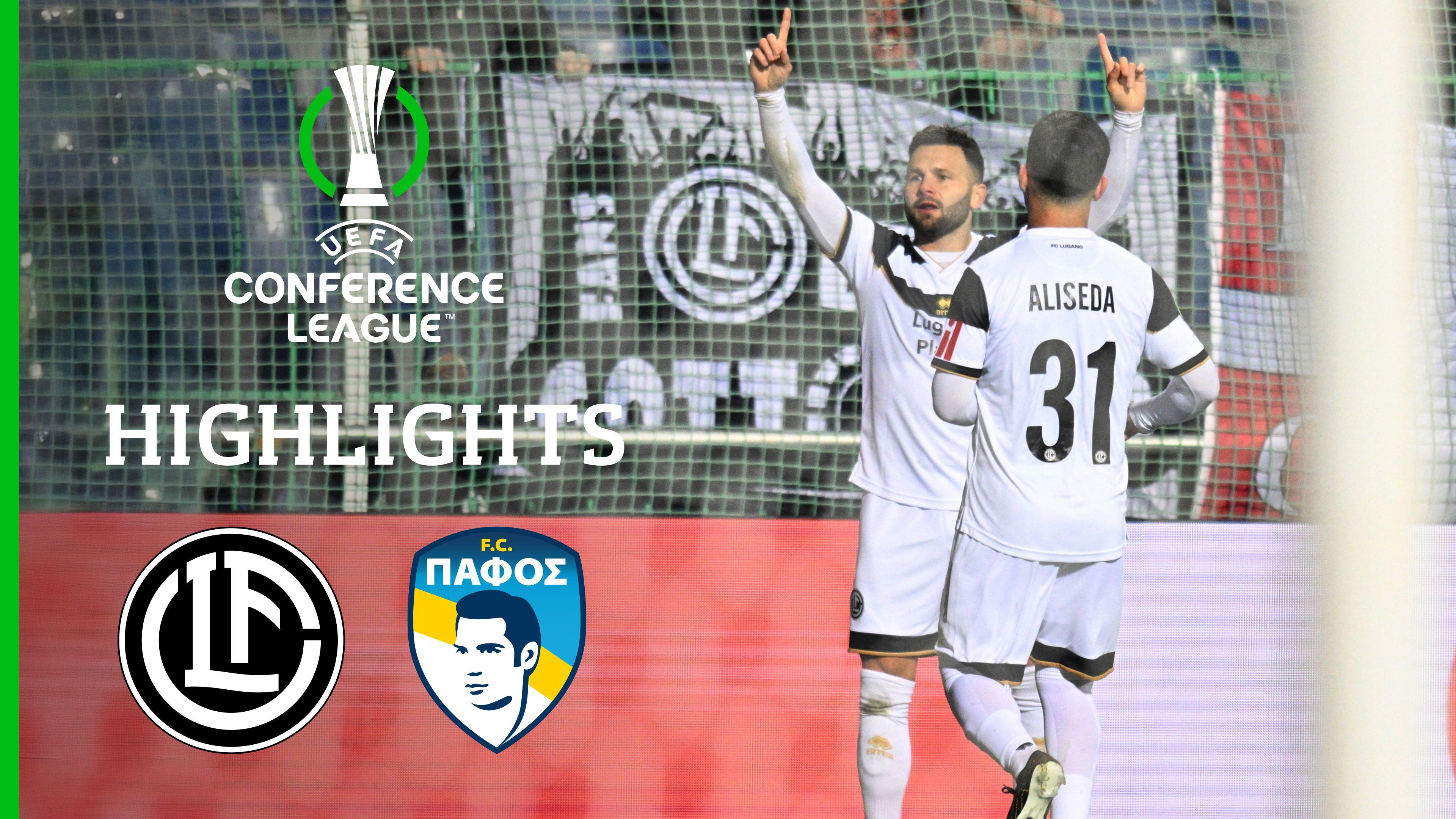 Highlights: FC Lugano vs. Pafos FC