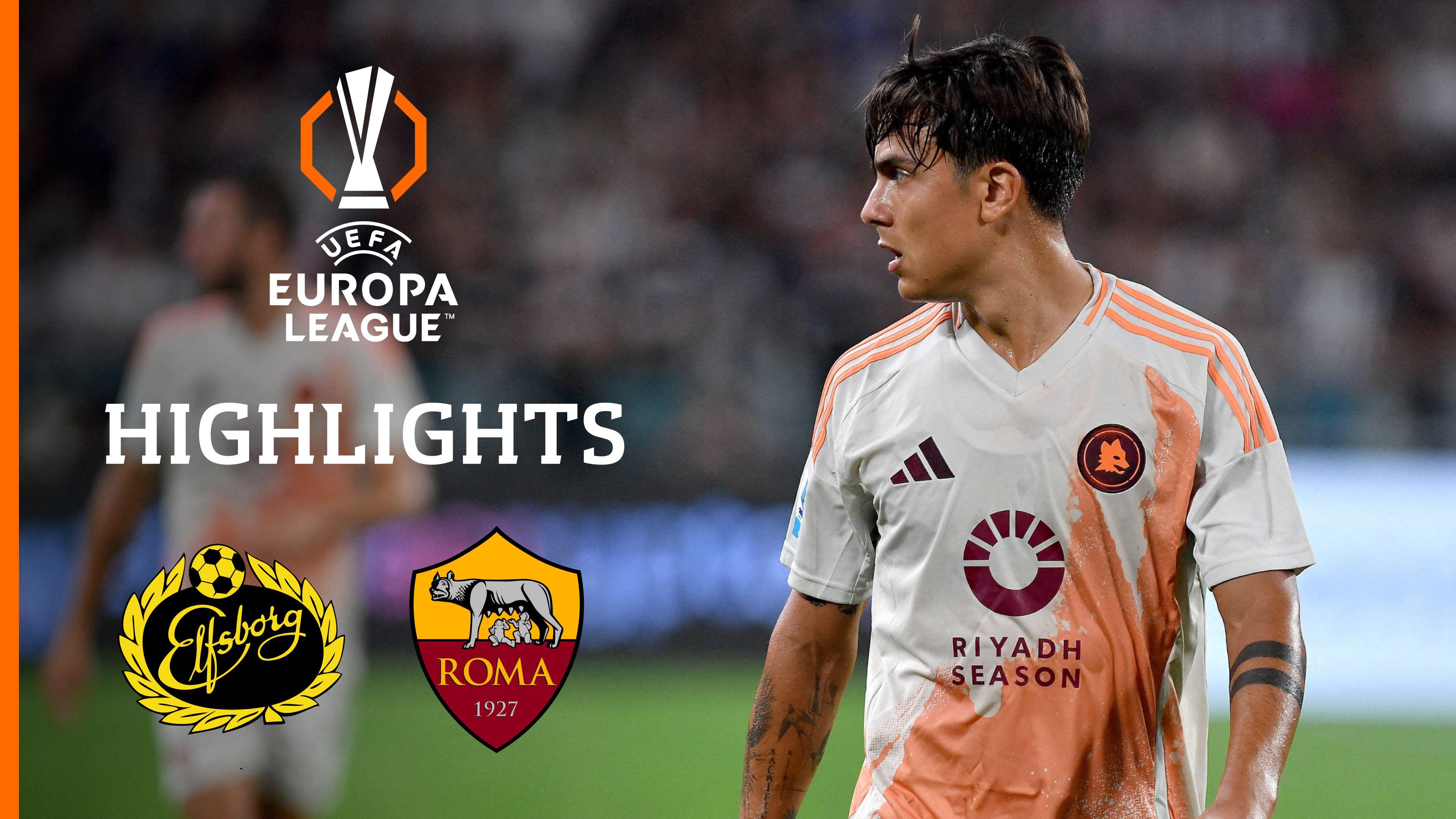 Highlights: IF Elfsborg vs. AS Rom