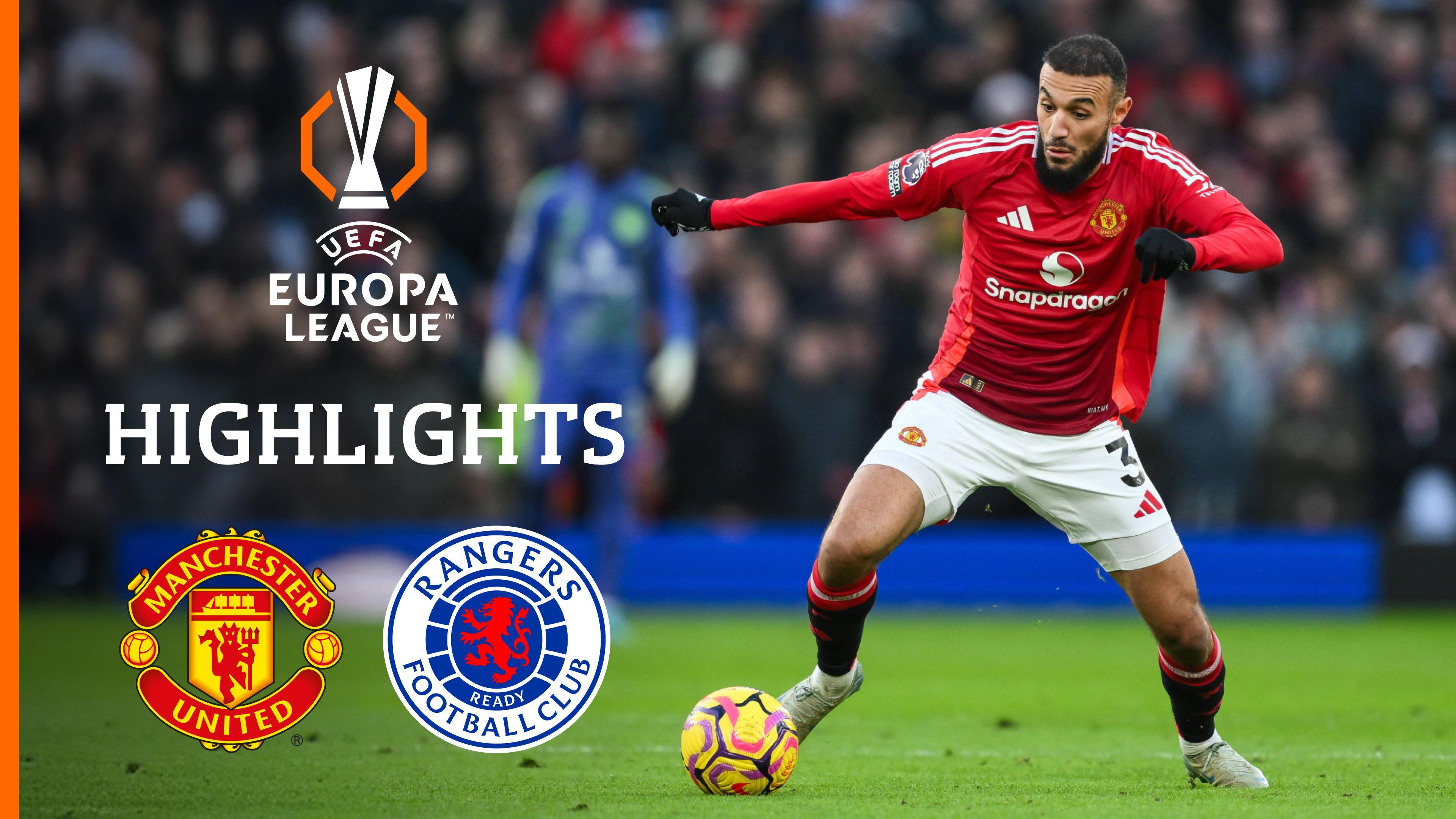 Highlights: Manchester United vs. Glasgow Rangers