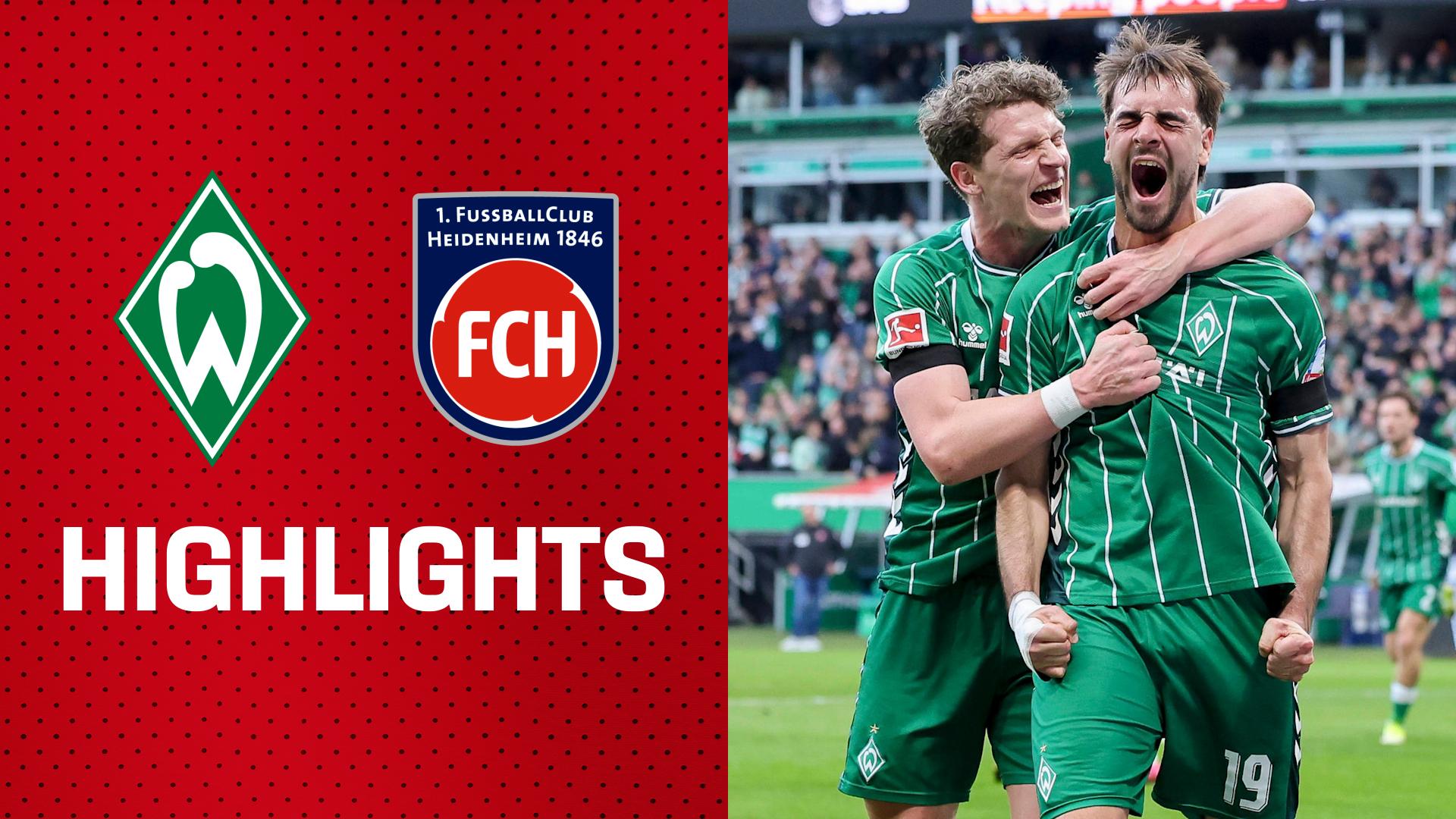Erst Chancenwucher, dann Werder-Erlösung!