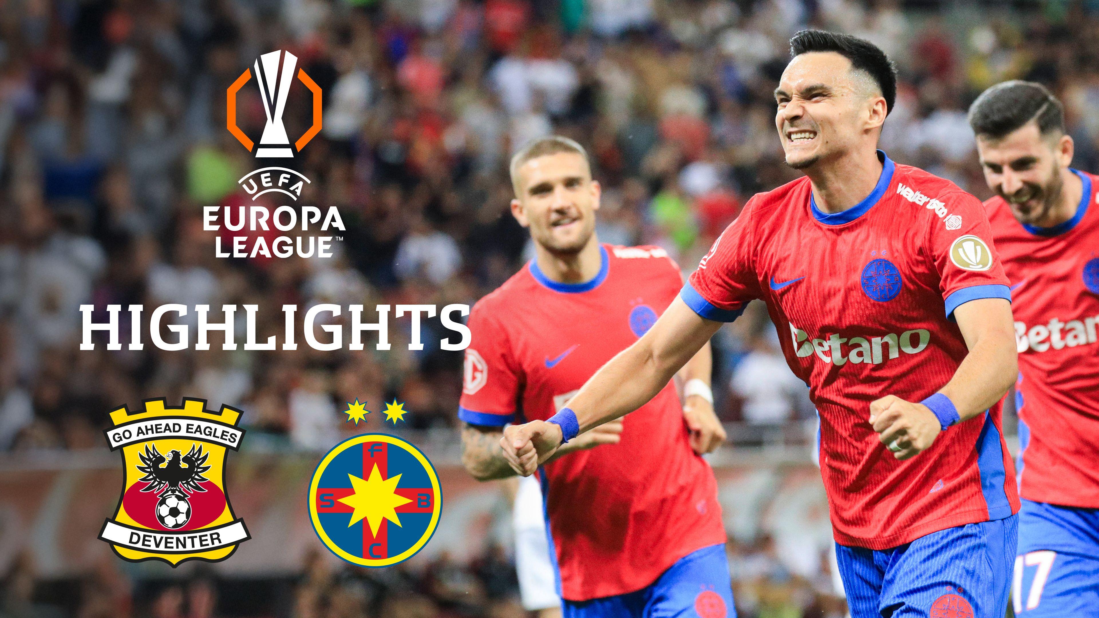 Highlights: Go Ahead Eagles Deventer vs.  FCSB Bukarest