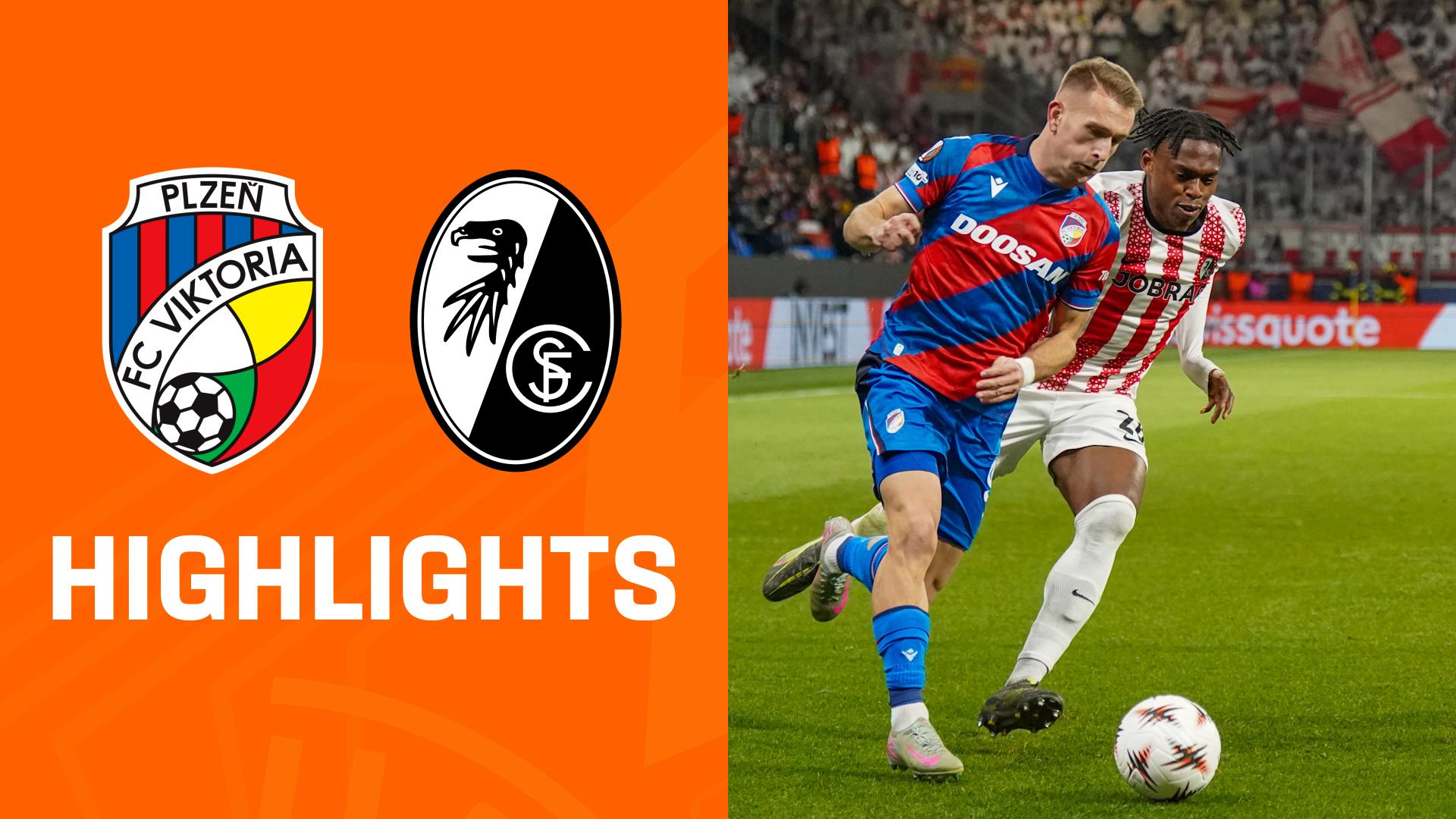 Highlights: Viktoria Pilsen vs. SC Freiburg