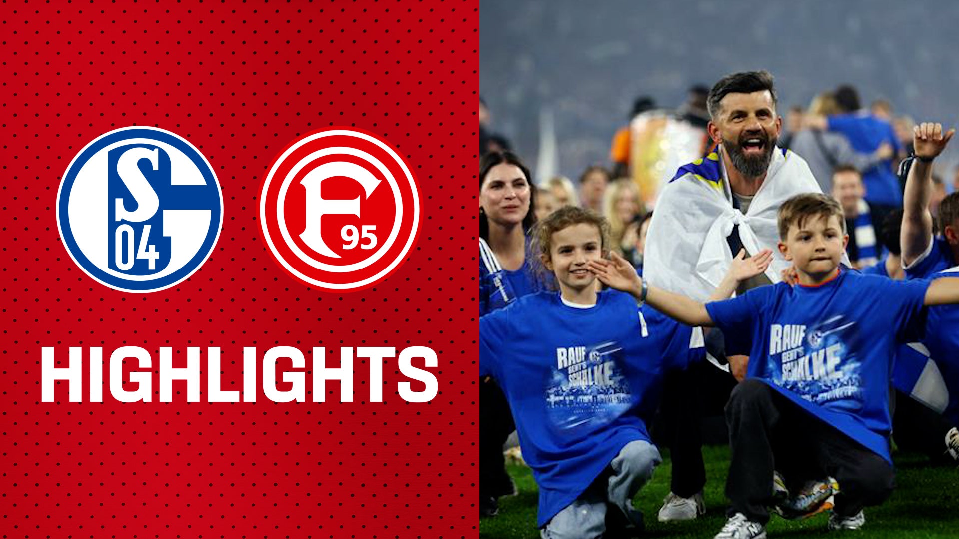 Schicht im Schacht: Schalke ist zurück in der Bundesliga!