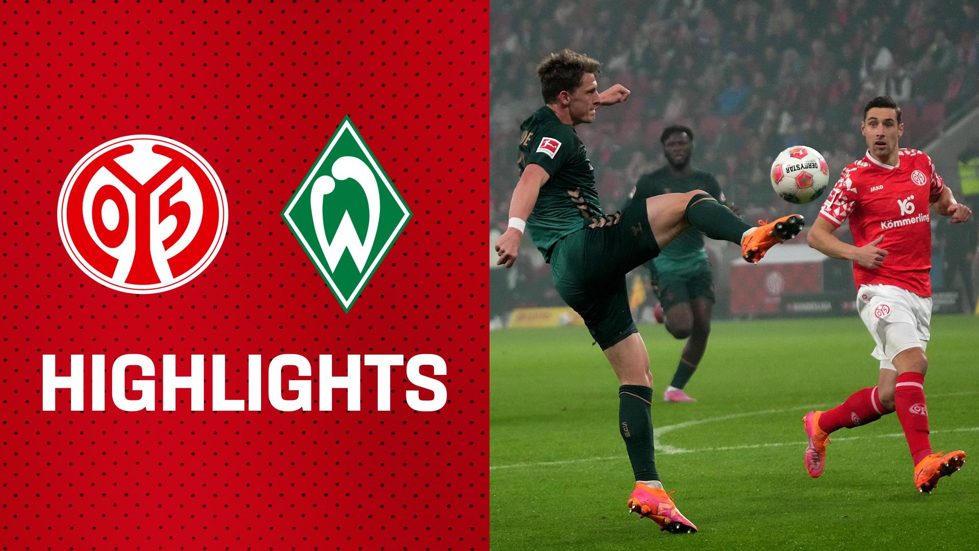 Werder-Volley crasht ersten Mainzer Heimsieg