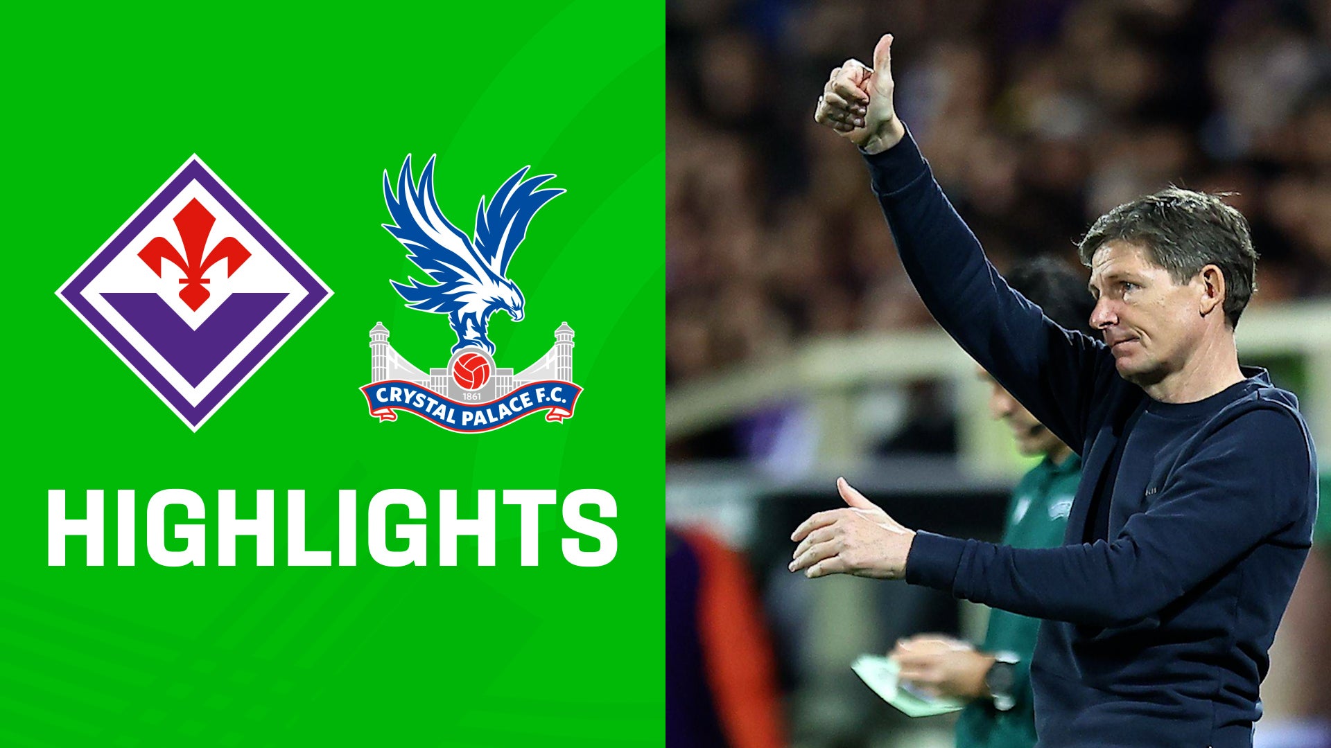 Highlights: AC Florenz vs. Crystal Palace