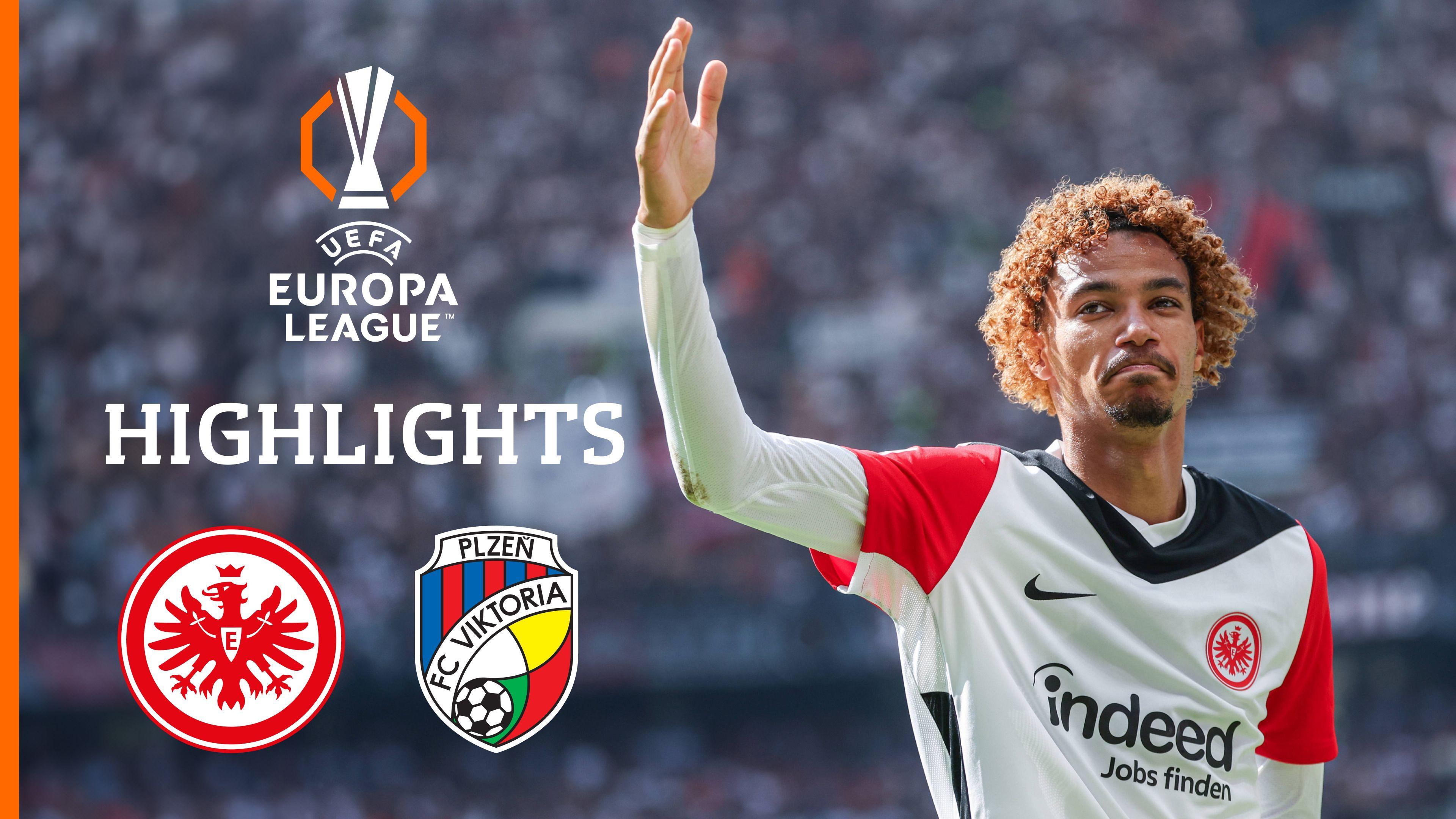 Highlights: Eintracht Frankfurt vs. Viktoria Pilsen