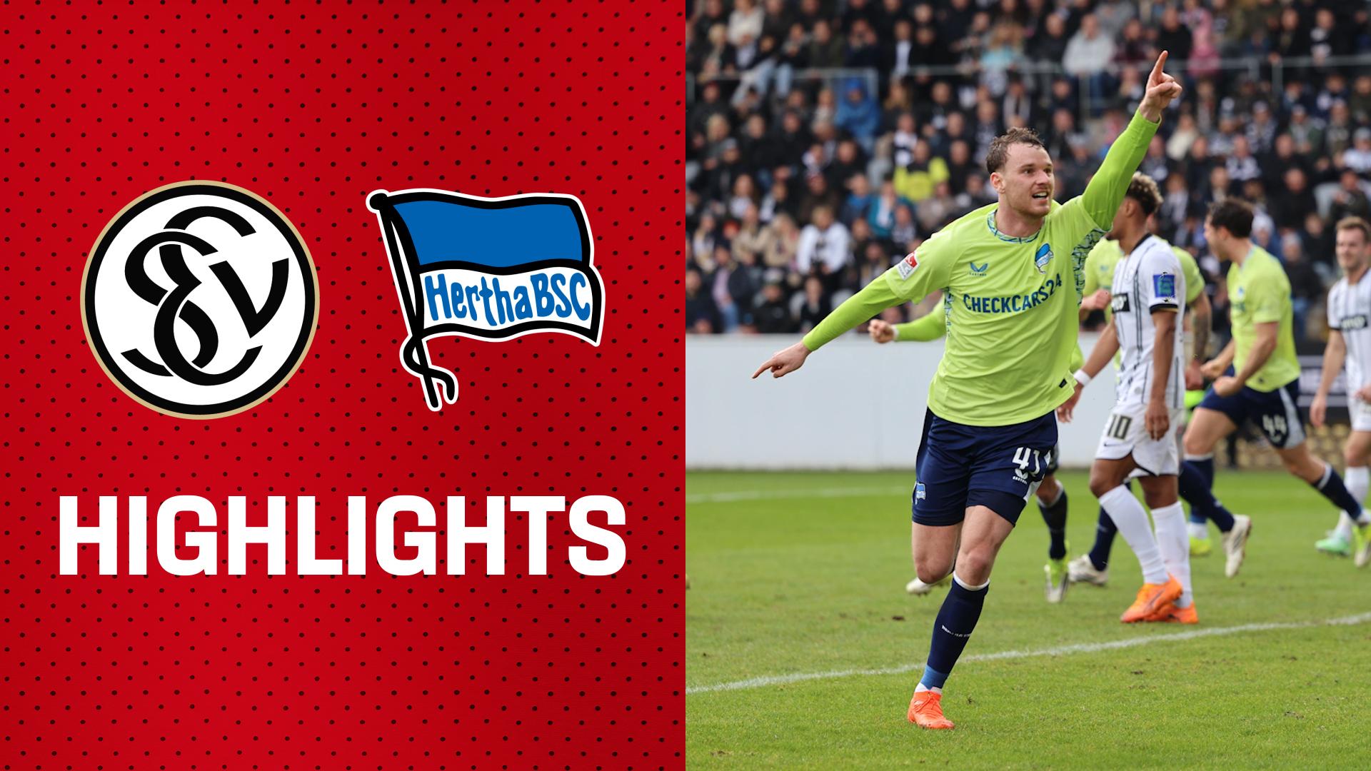 DIESE Tore machen Hertha Aufstiegshoffnung