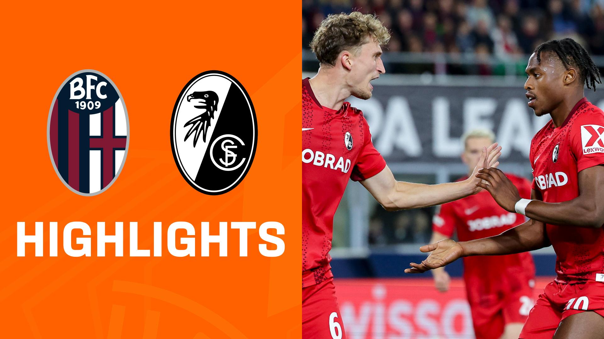 Highlights: FC Bologna vs. SC Freiburg
