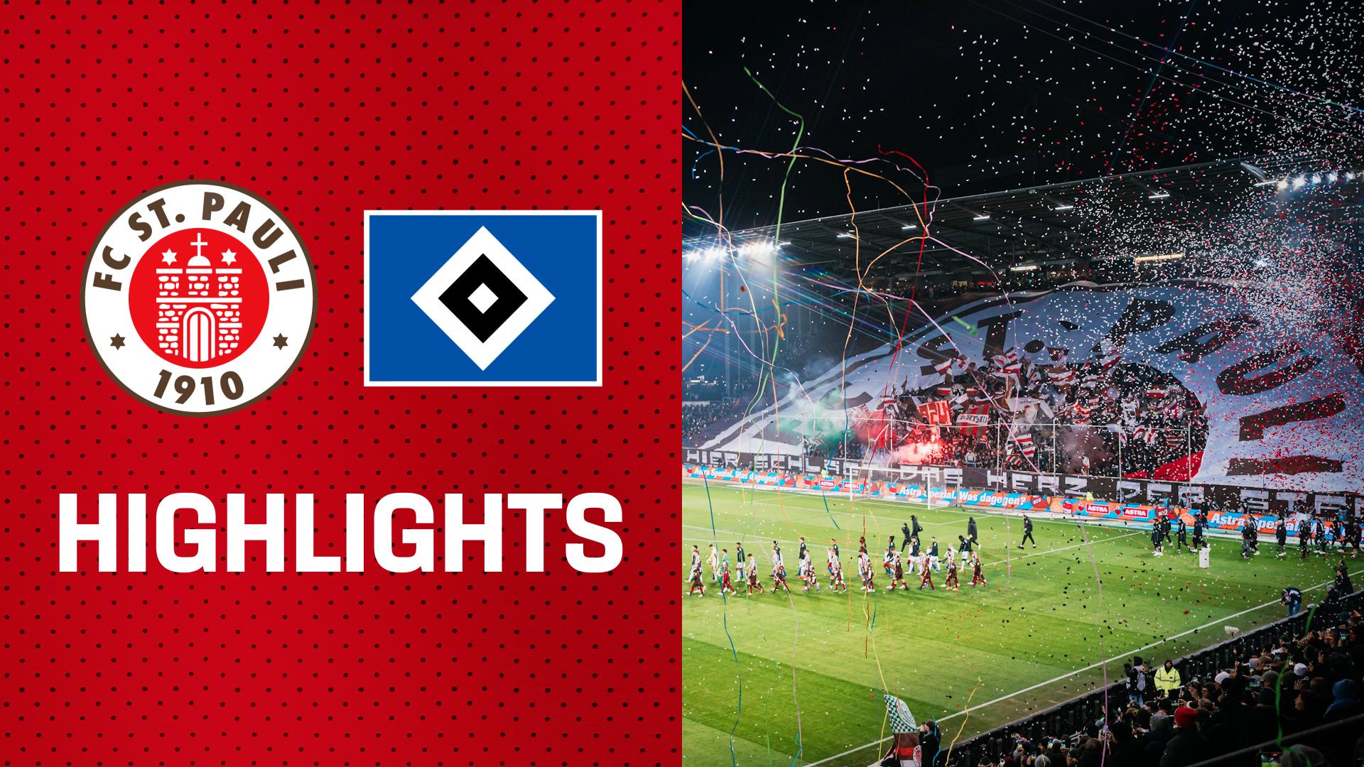 Fan-Ekstase beim Hamburg-Derby