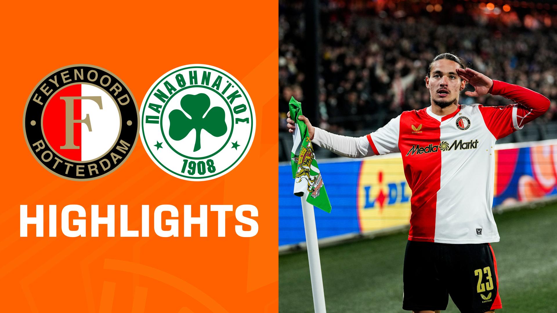 Highlights: Feyenoord Rotterdam vs. Panathinaikos Athen