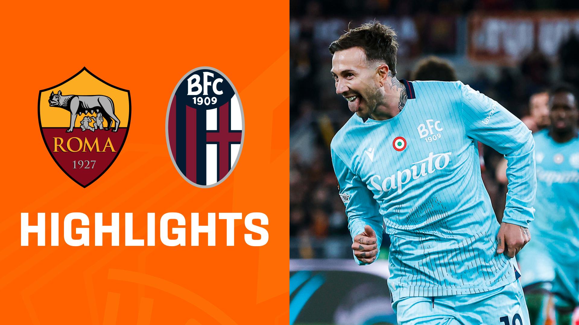 Highlights: AS Rom vs. FC Bologna