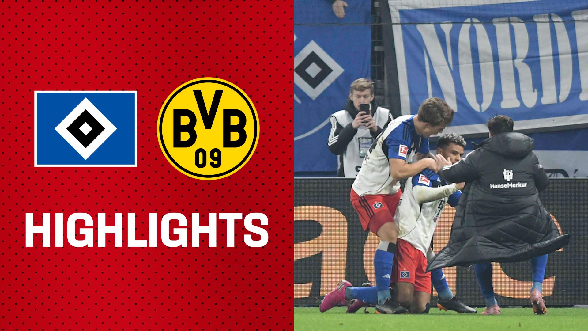 Ekstase im Volkspark: BVB verspielt Sieg beim HSV