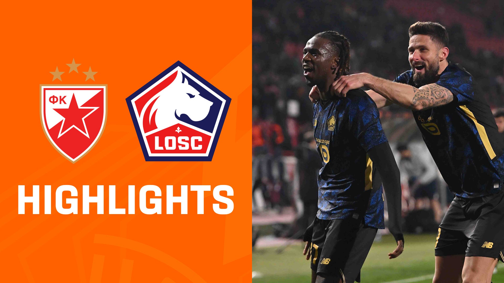 Highlights: Roter Stern Belgrad vs. OSC Lille