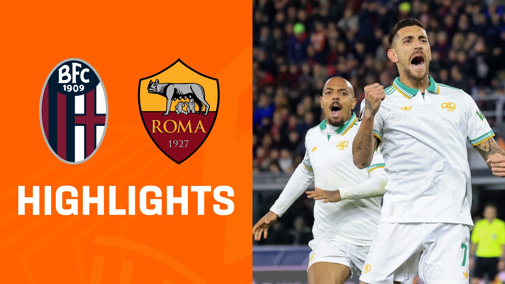 Highlights: FC Bologna vs. AS Rom