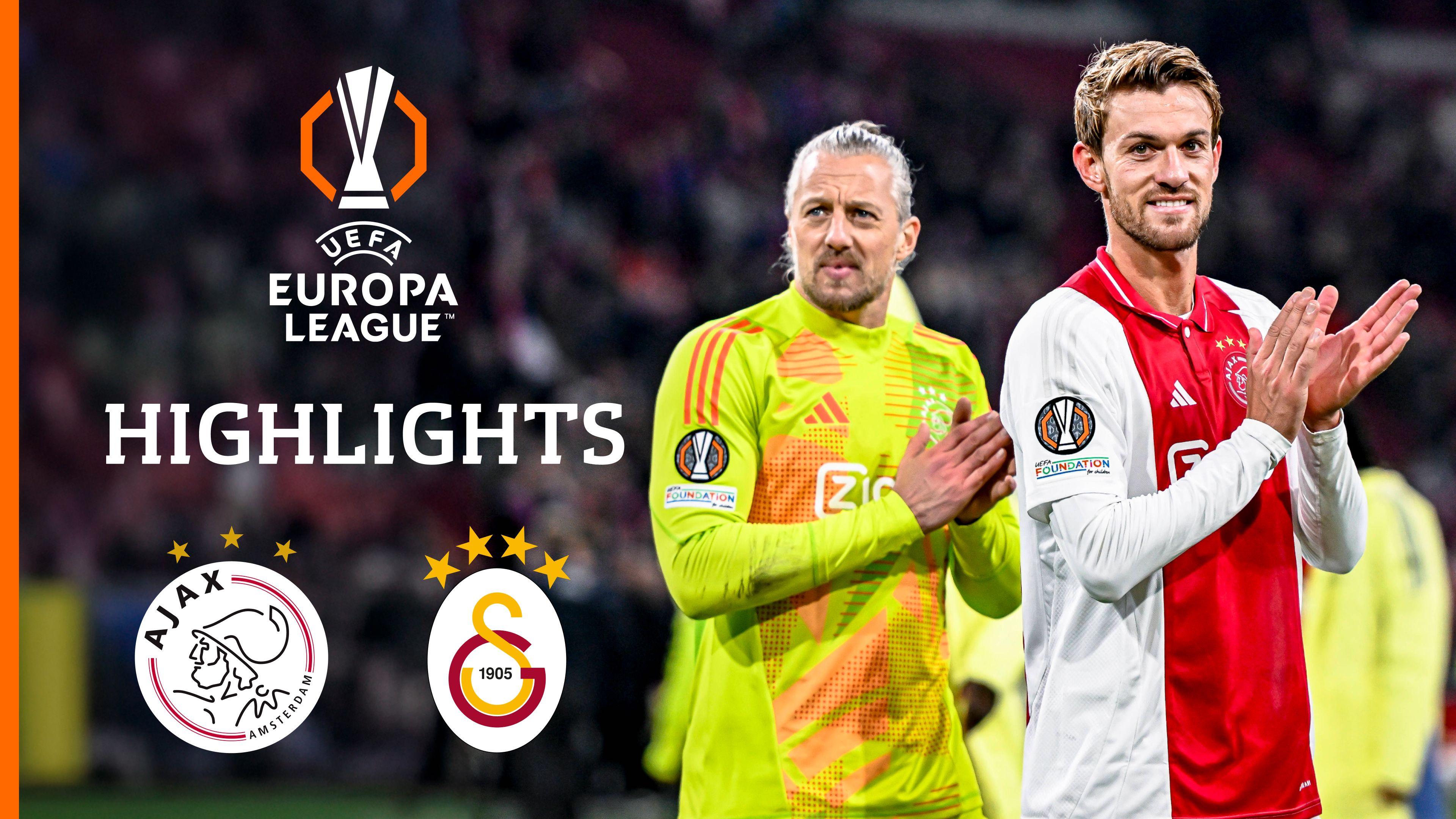 Highlights: Ajax Amsterdam vs. Galatasaray Istanbul