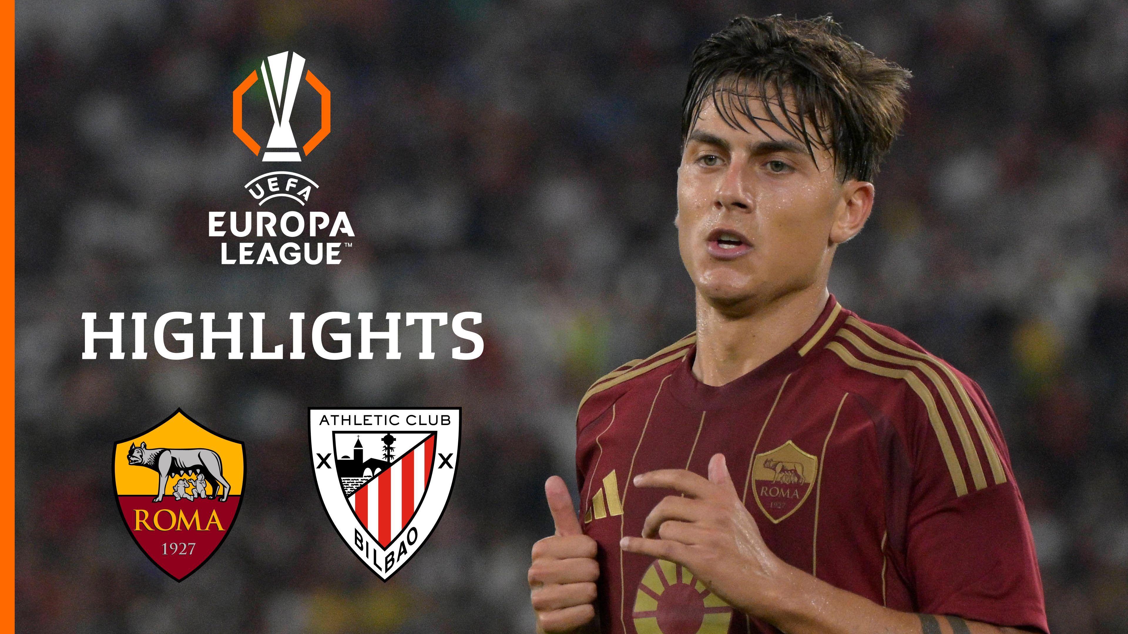 Highlights: AS Rom vs. Athletic Bilbao