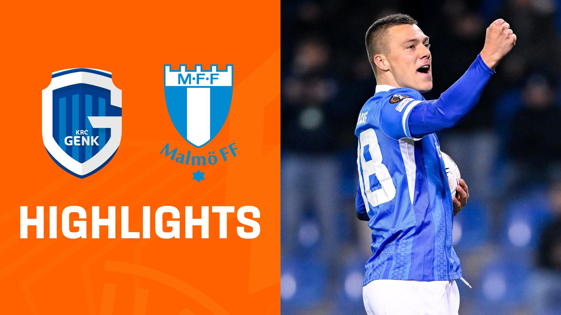 Highlights: KRC Genk vs. Malmö FF