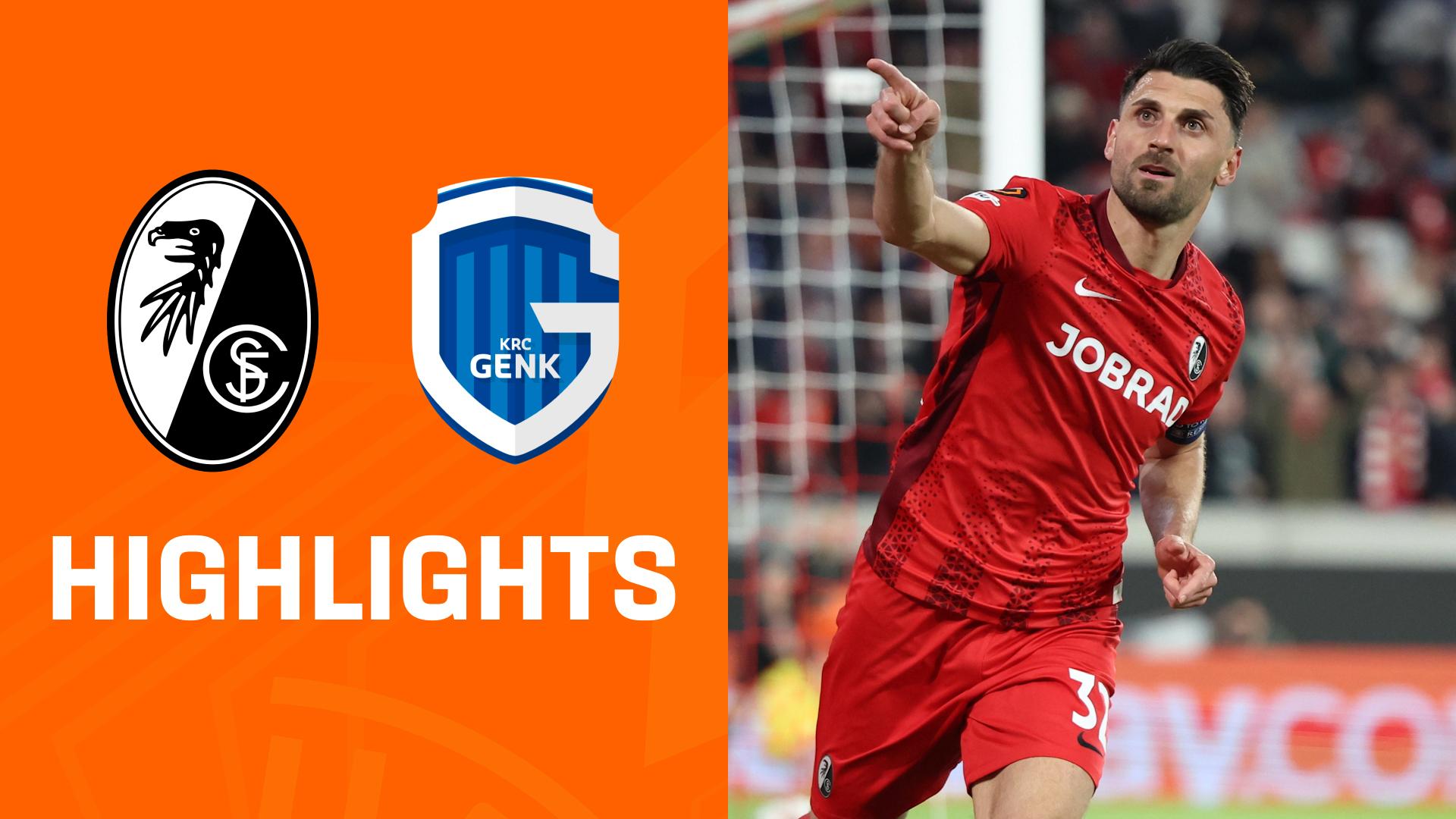 Highlights: SC Freiburg vs. KRC Genk