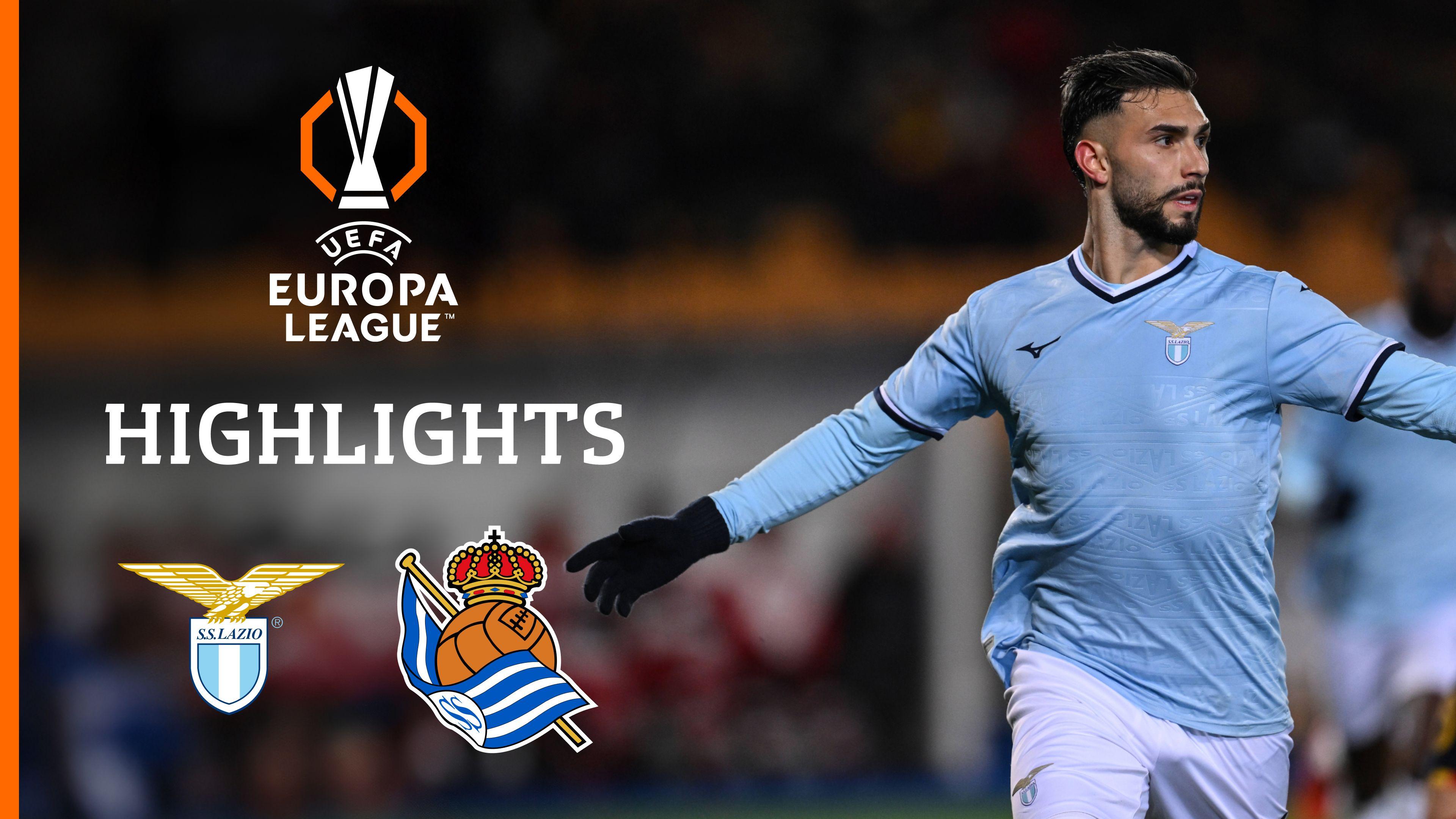 Highlights: Lazio Rom vs. Real Sociedad