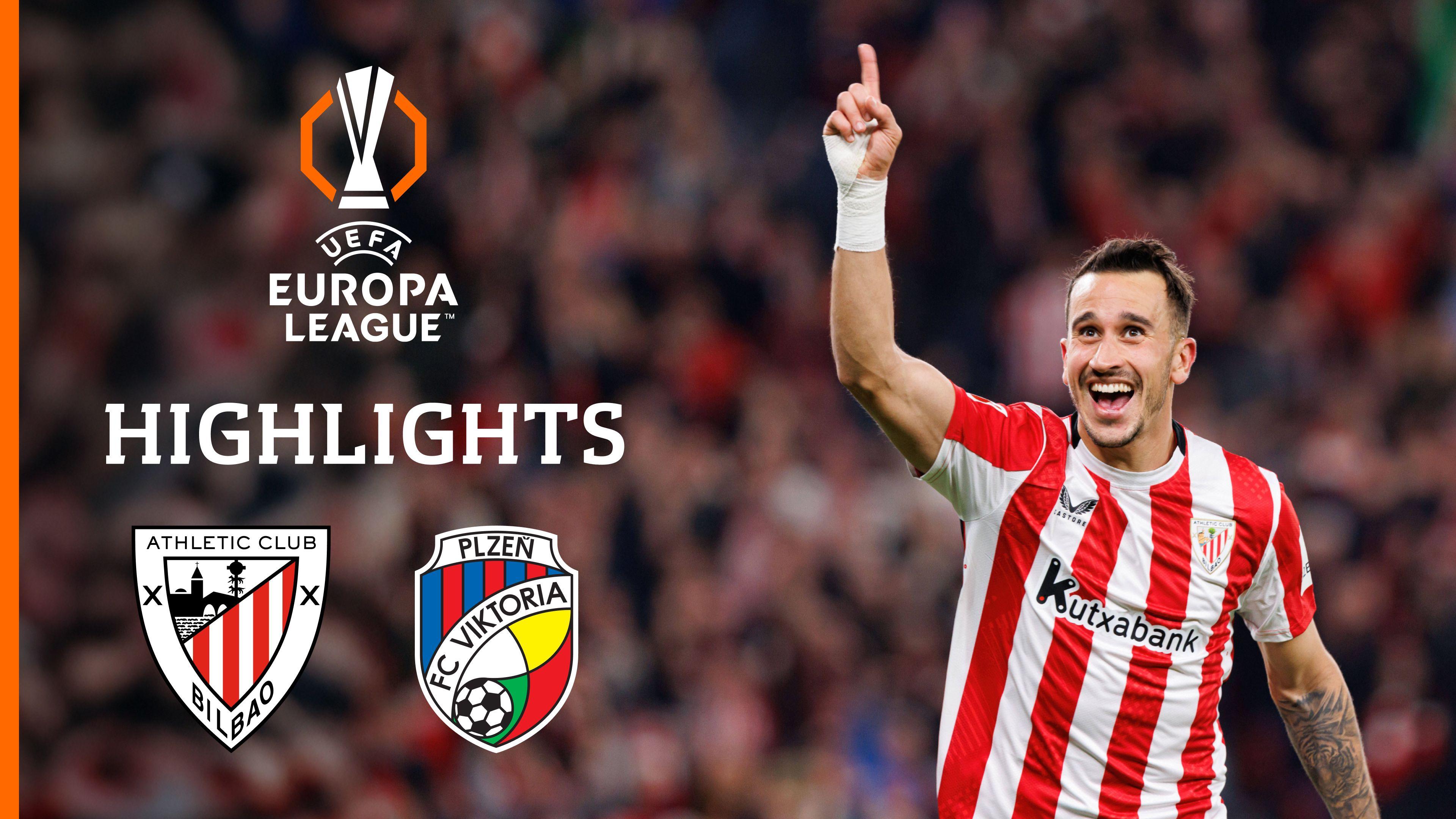 Highlights: Athletic Bilbao vs. Viktoria Pilsen