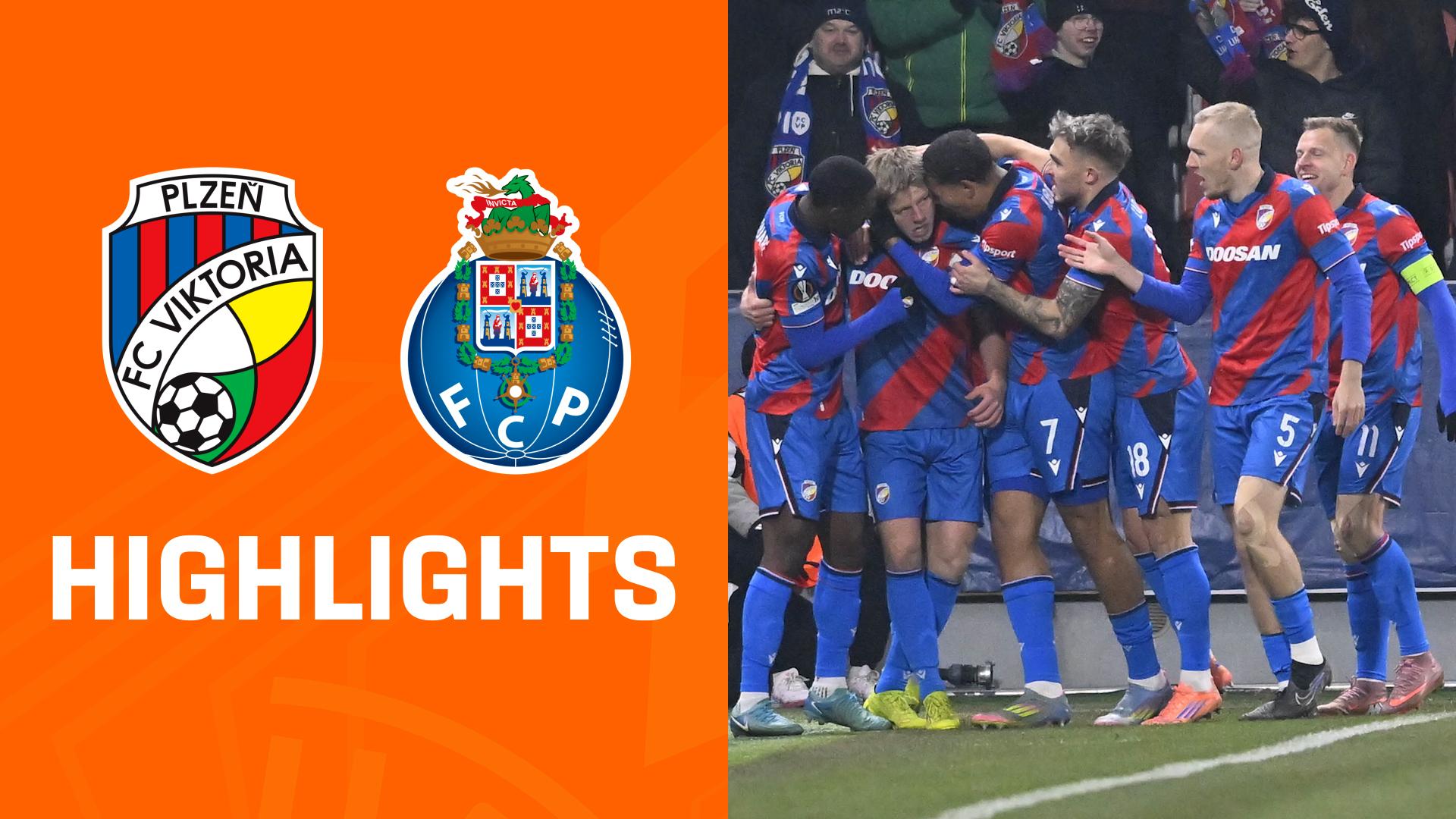 Highlights: Viktoria Pilsen vs. FC Porto