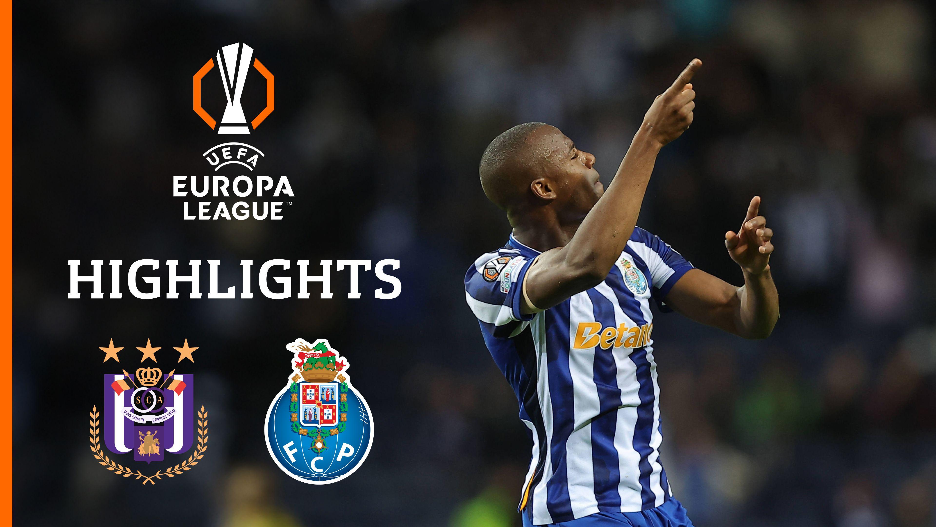 Highlights: RSC Anderlecht vs. FC Porto