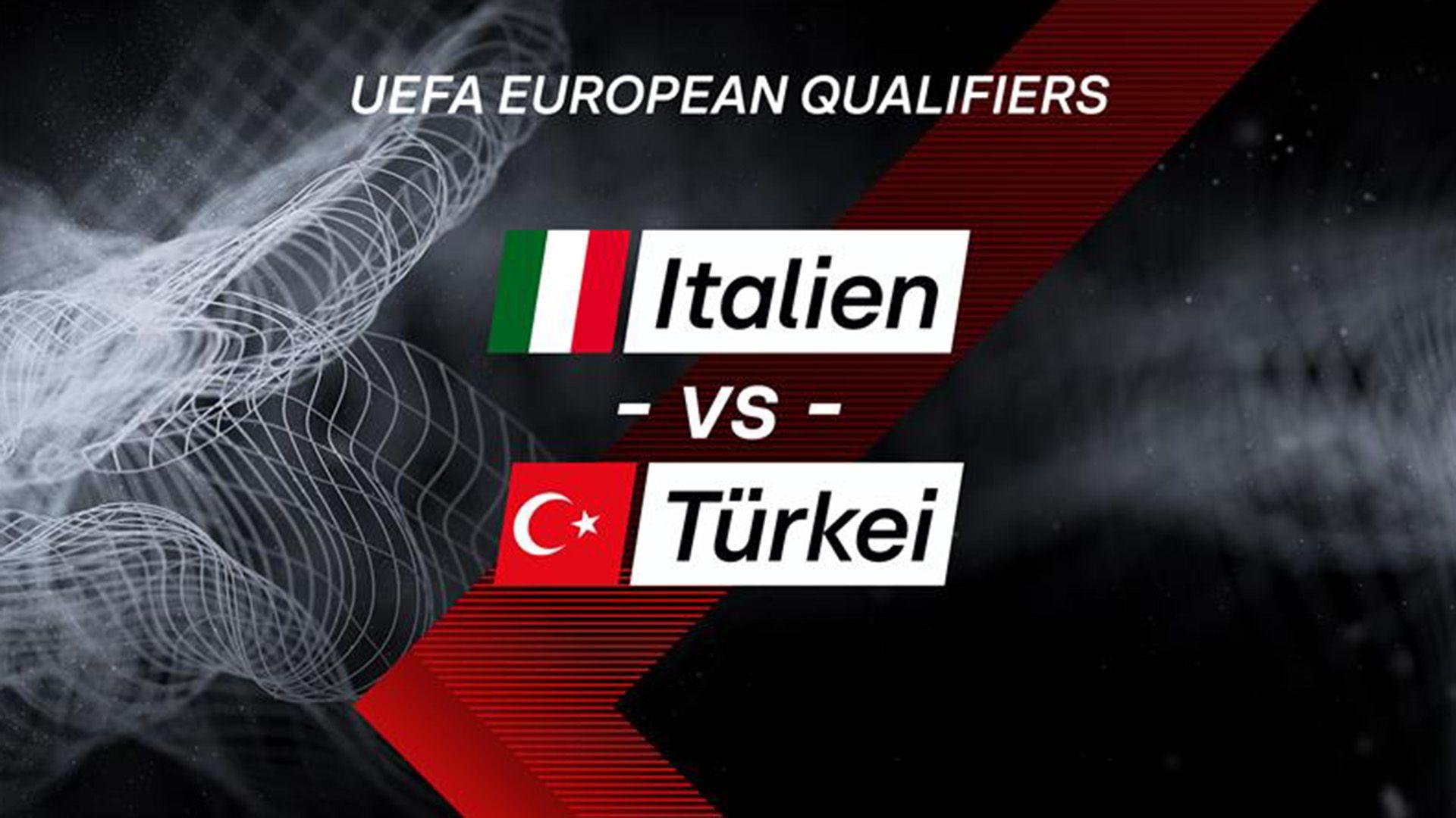 RTL Fußball - Länderspiel: Italien - Türkei