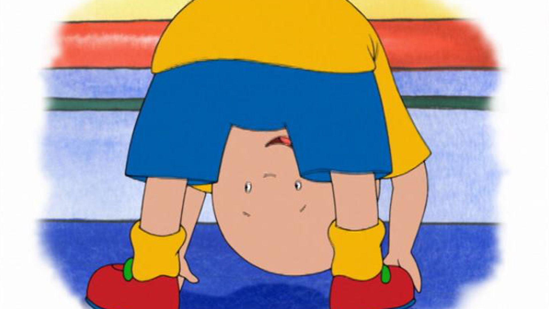 Caillou macht Gymnastik / Das Raketenflugzeug / Caillou hilft Opi / Bowling im Garten / Caillou holt