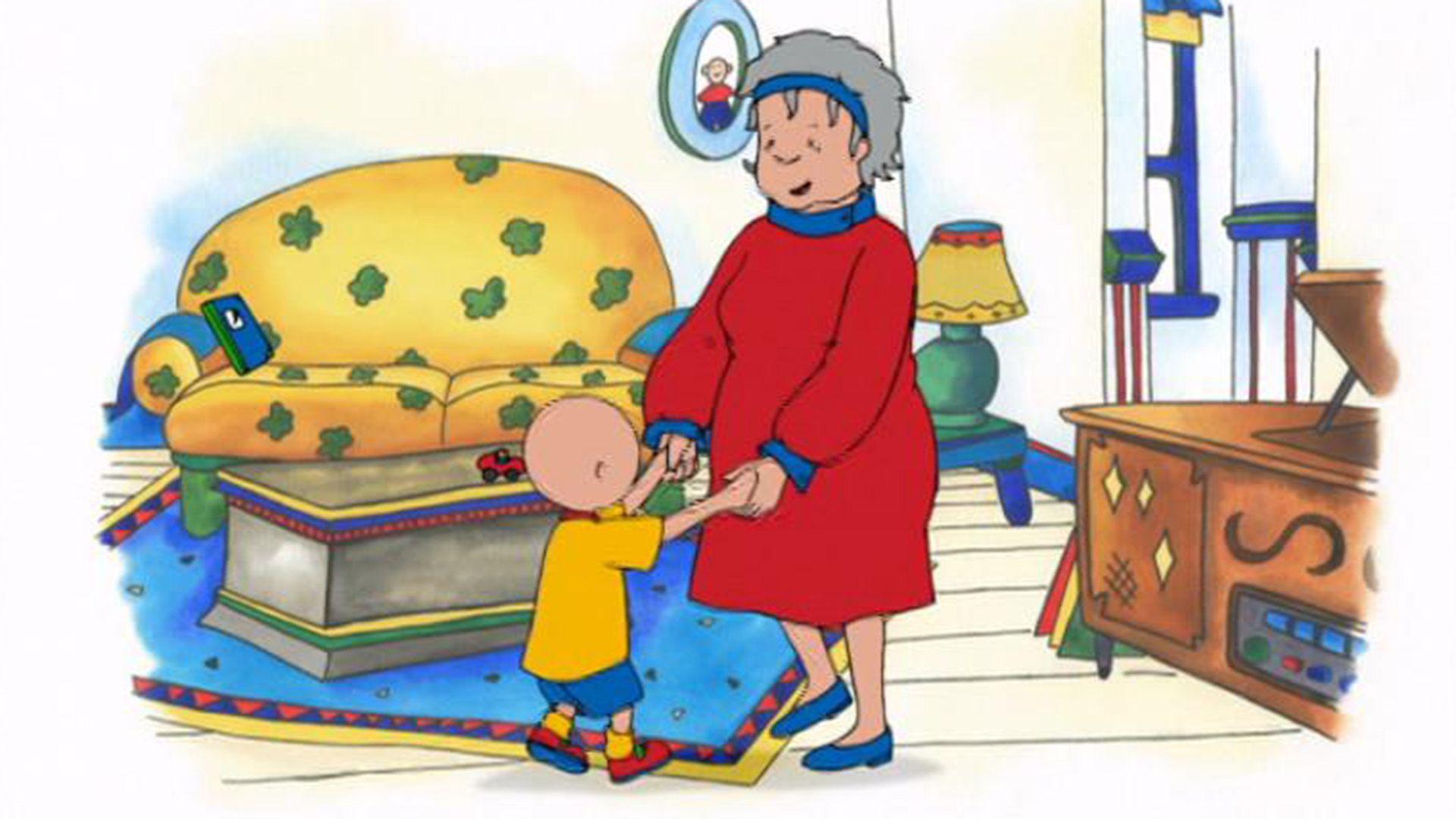 Ein Tänzchen mit Omi / Das Geheimnis der Valentinskarte / Papas Baseballteam / Caillou fährt im Hund