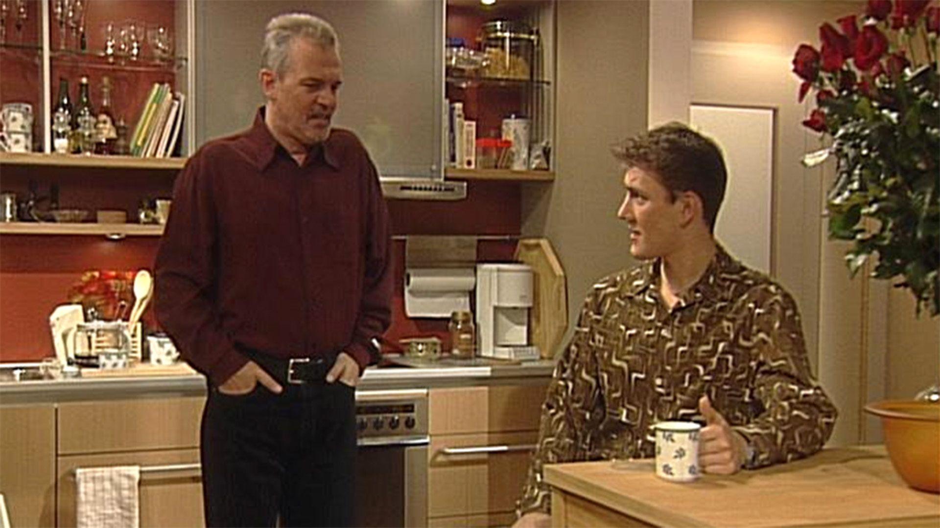 Ricky ist von Daniels Vatergefühlen völlig überrumpelt
