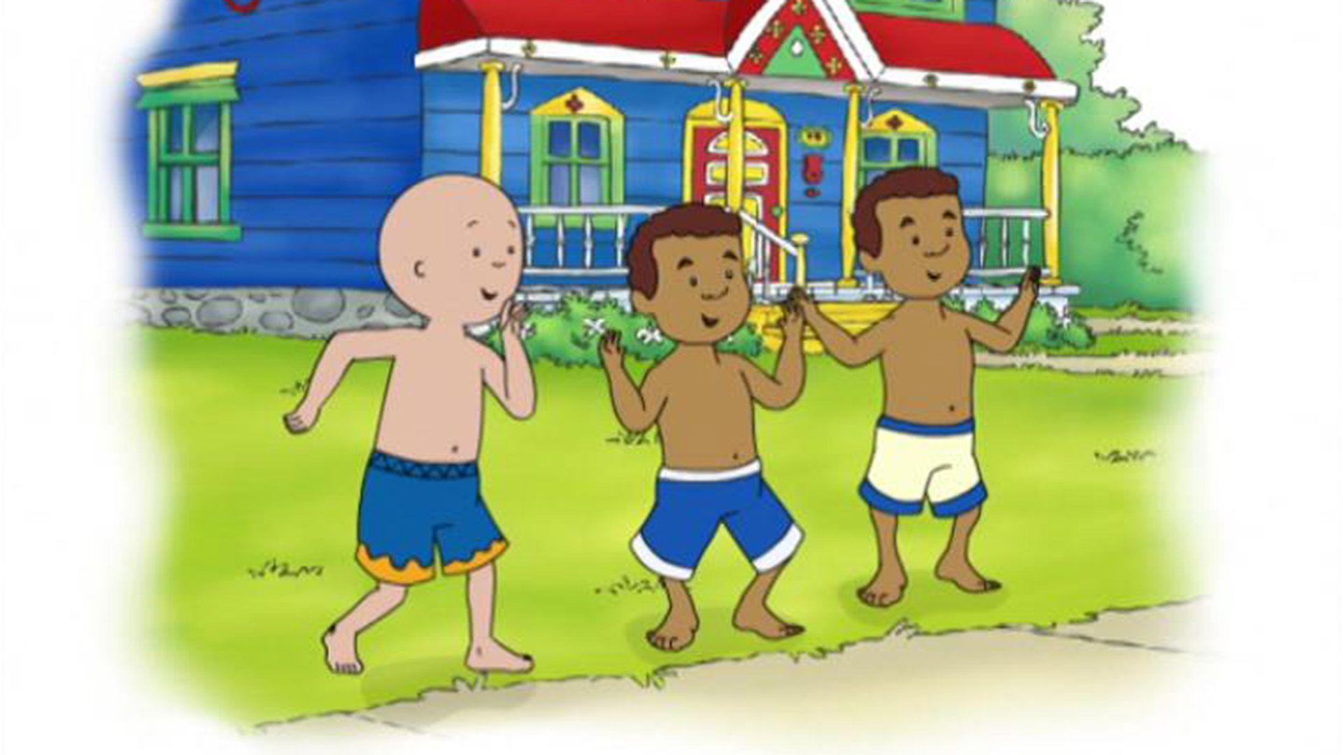 Ein heißer Sommertag / Caillou, der Tiefseetaucher / Abenteuer im Sumpf