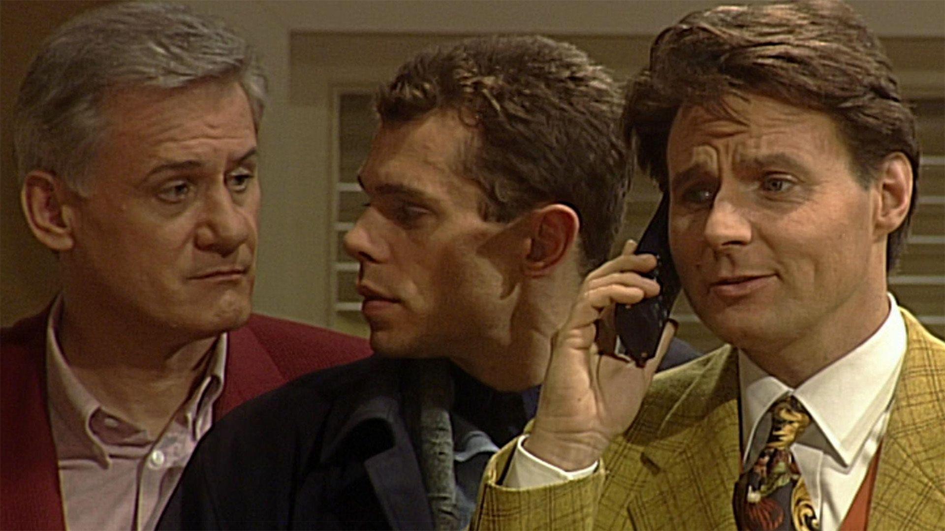 Frank, Clemens und Gerner stellen Felix eine Falle.
