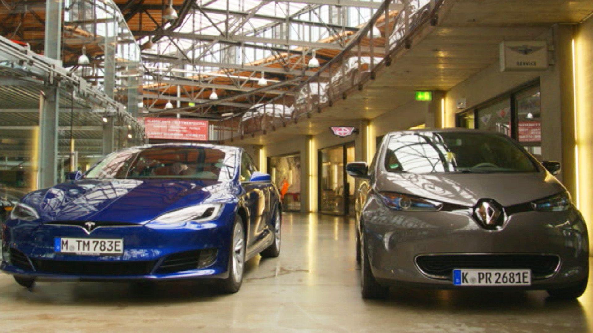 Thema u.a.: Tesla vs. Renault Zoe