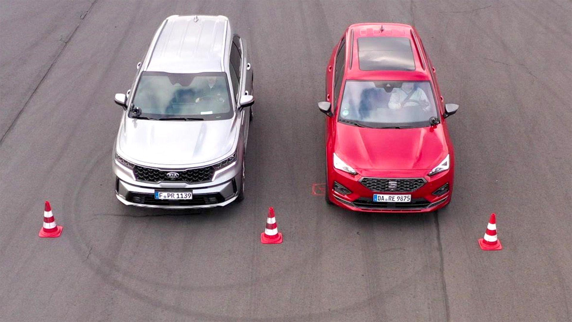 Thema u.a.: Vergleichstest Seat Tarraco vs. Kia Sorento