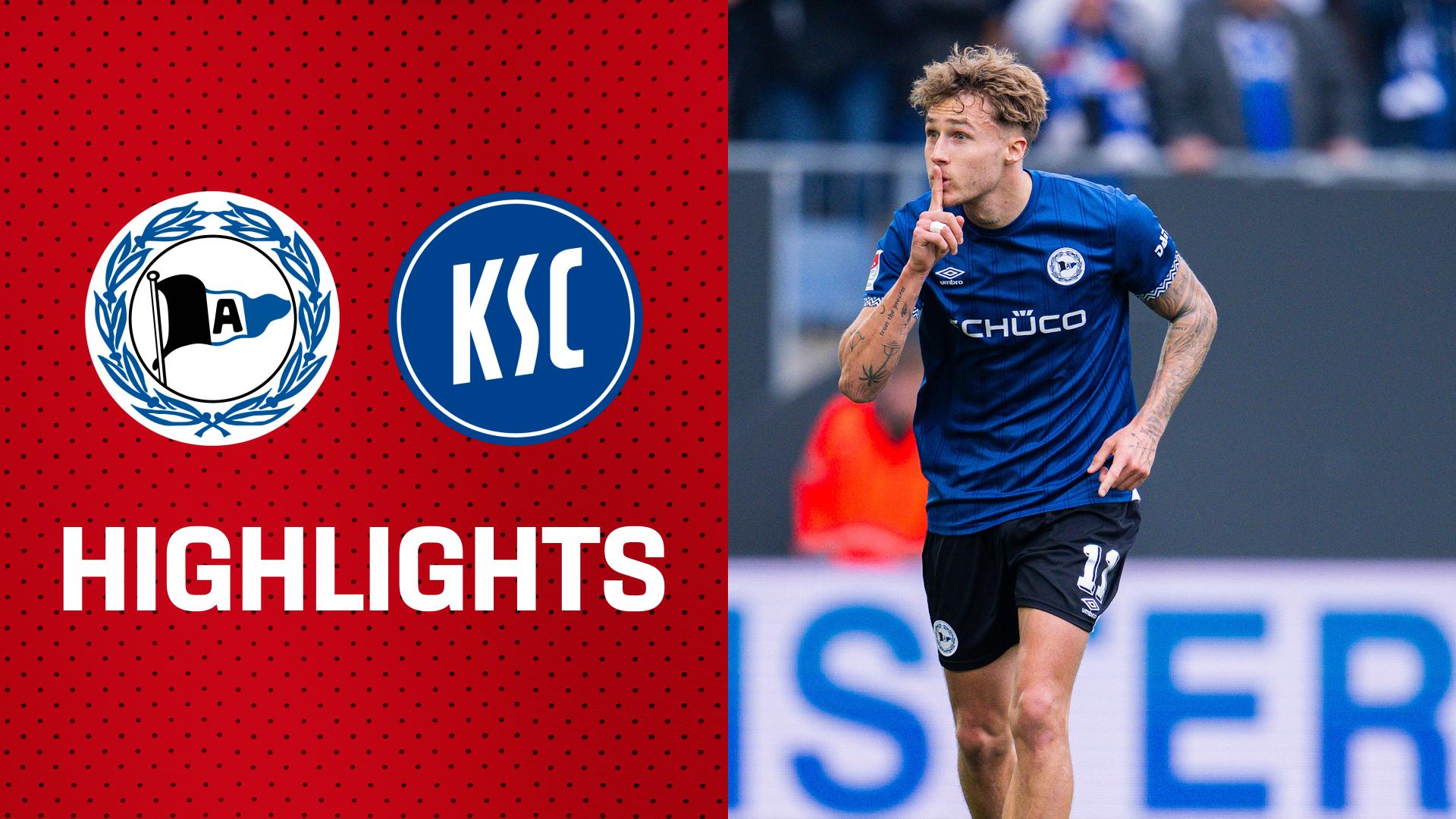 Bockstarke Arminia-Offensive stoppt Karlsruhe