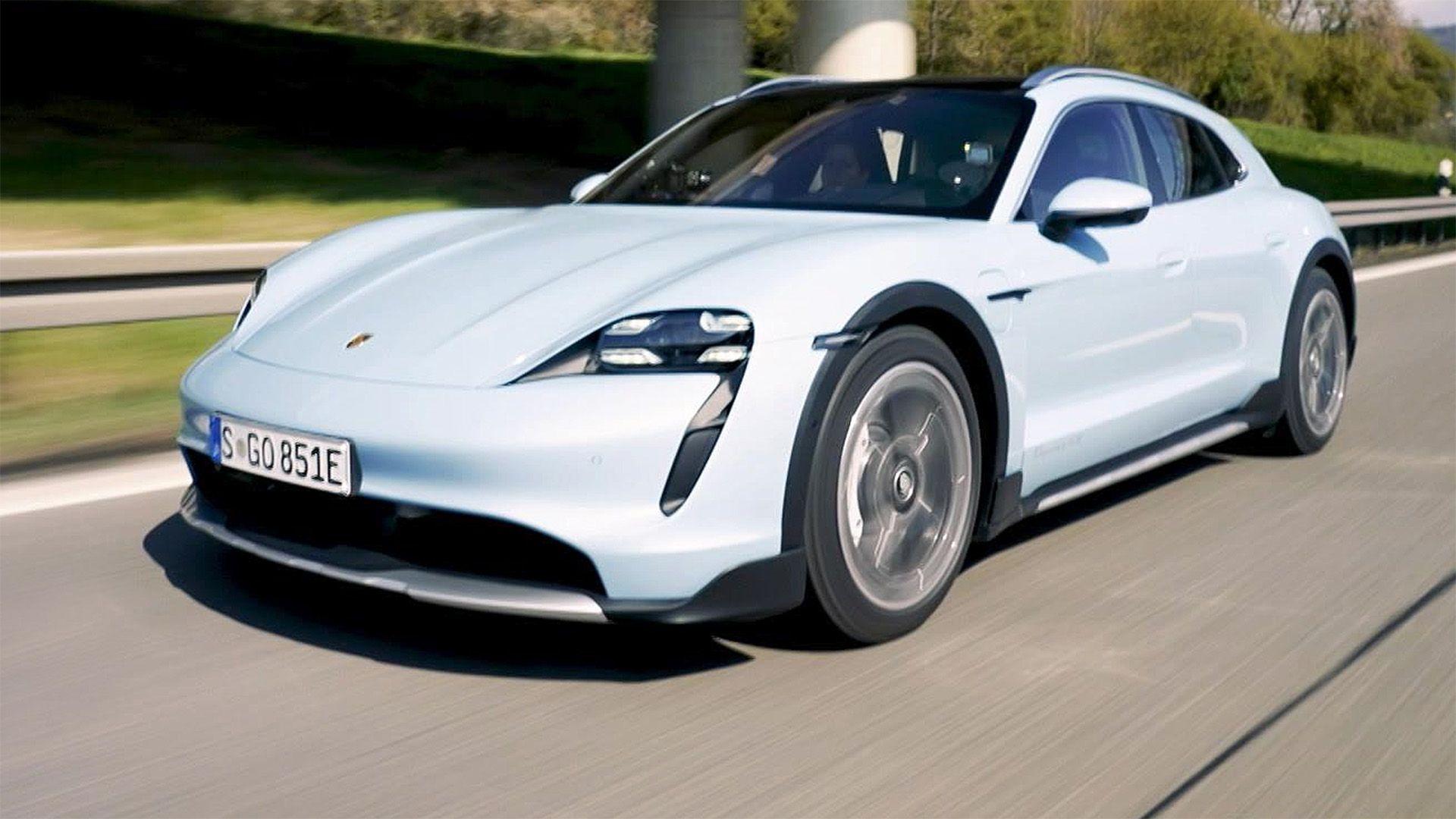 Thema u.a.: Der Porsche Taycan Cross Turismo