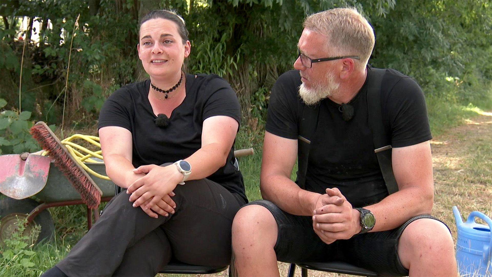 Im Garten von Diana und Jörg lebten vorher Ziegen.