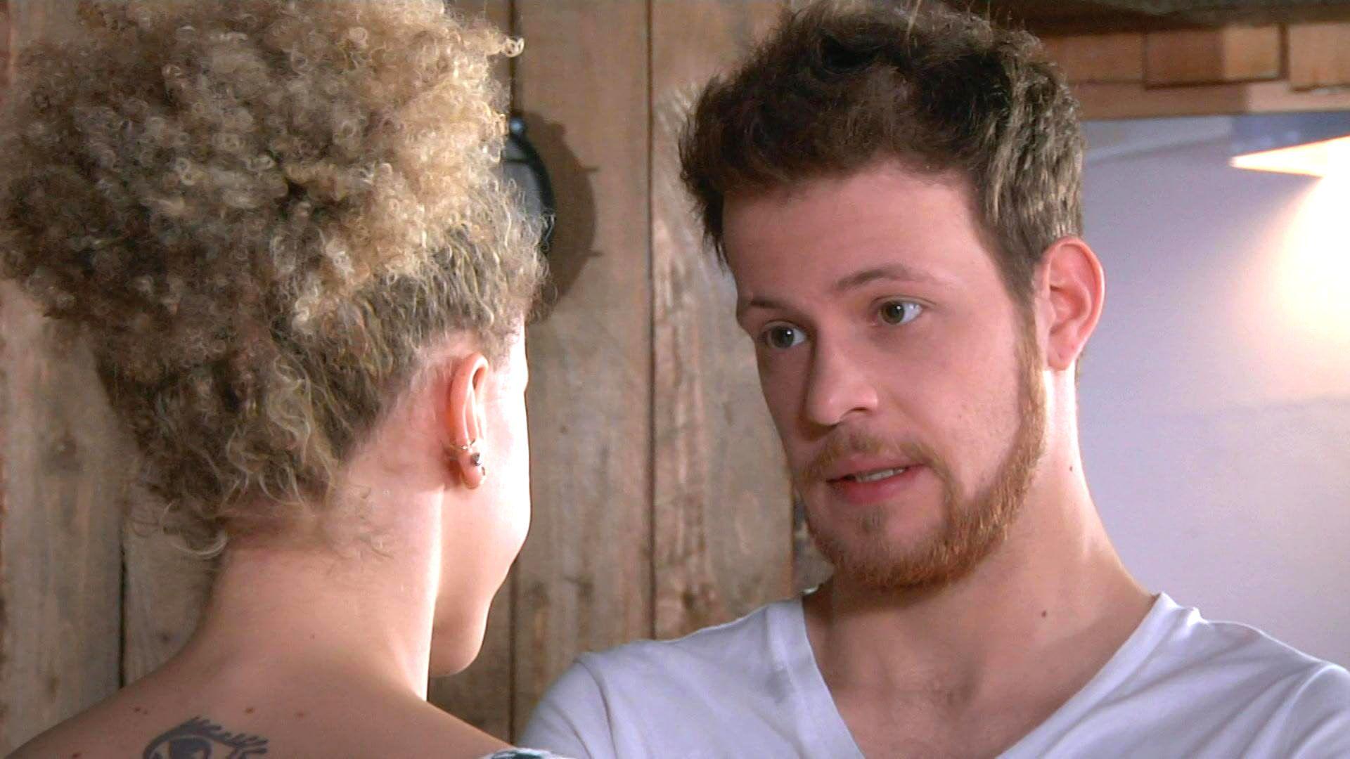 Tobias auf Sponsorensuche