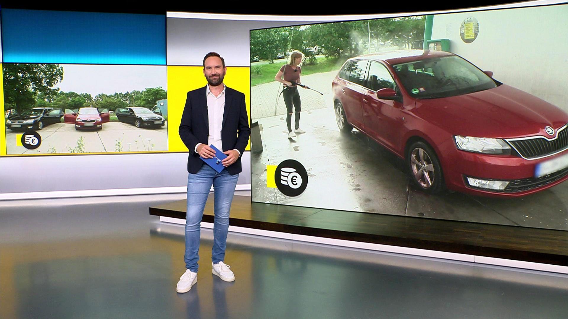 Thema u. a.: Auto reinigen nach dem Urlaub - so wird es richtig sauber