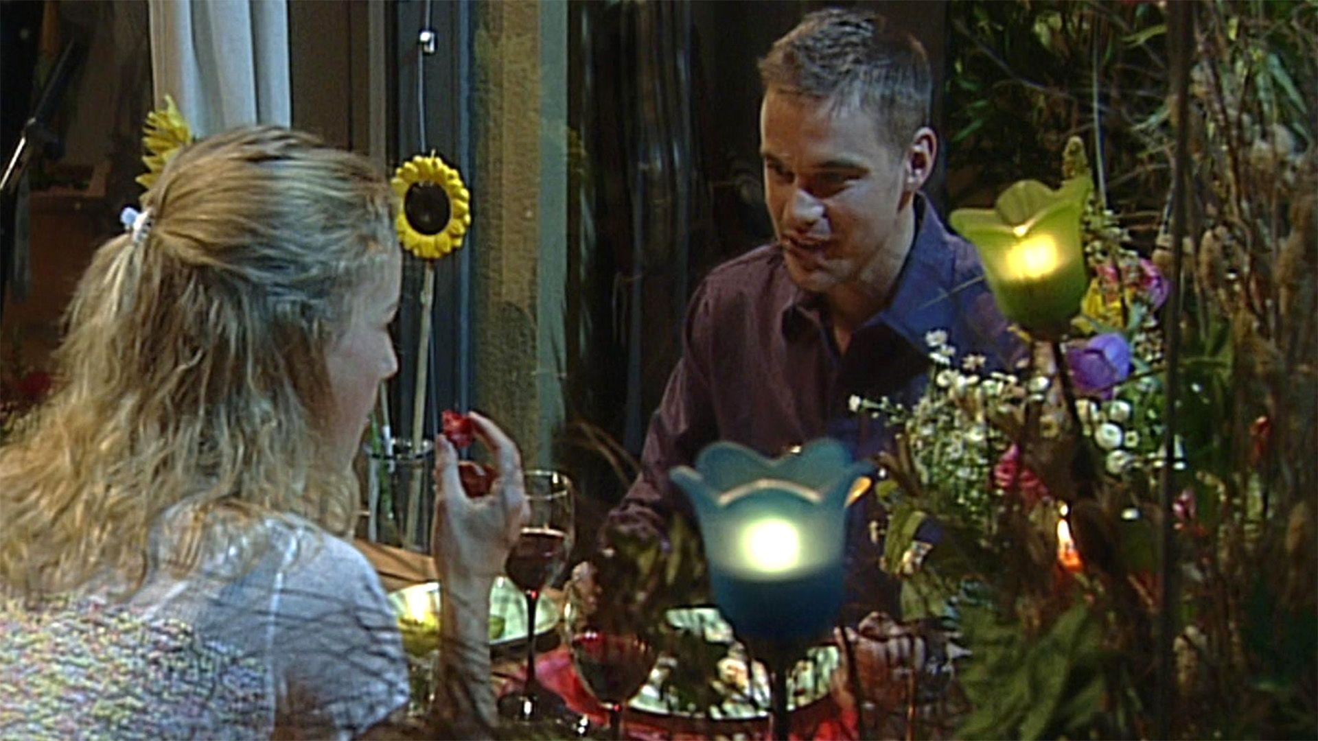 Andy und Flo verbringen einen harmonischen Abend