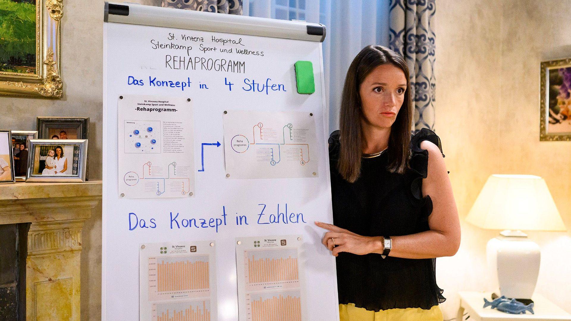 Simone unterstützt Jennys Projekt nach Kräften