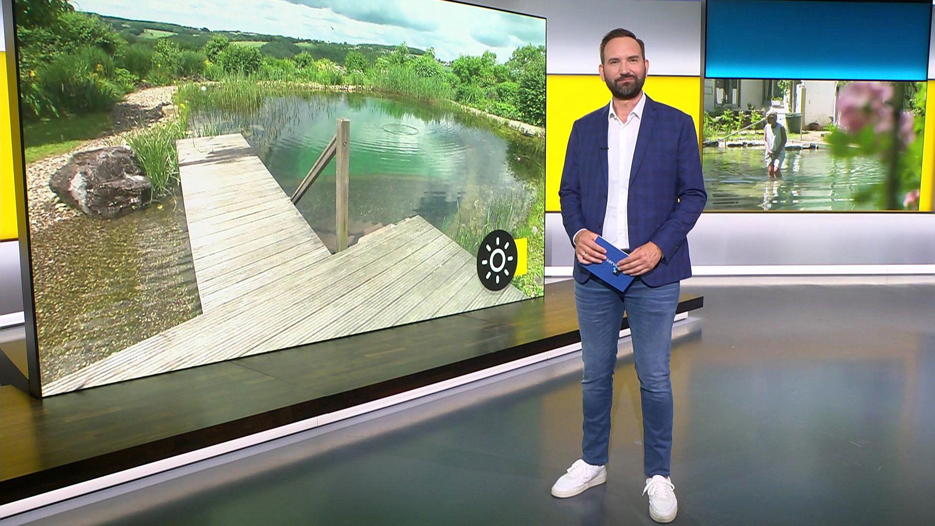 Thema u. a.: Naturnaher Badespaß - der Schwimmteich für den eigenen Garten