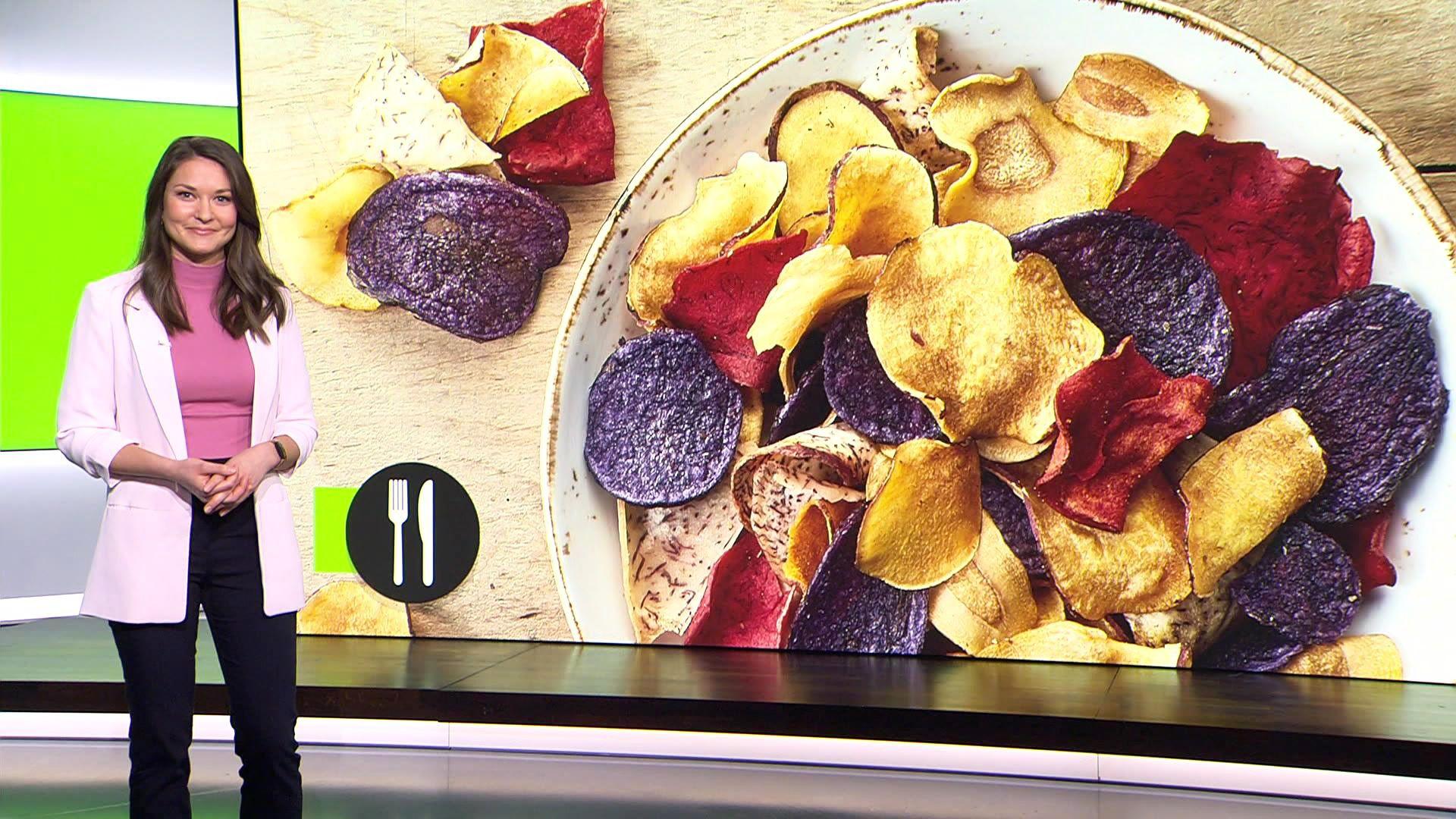 Thema u. a.: Gemüse-Chips - Eine gesunde Alternative?