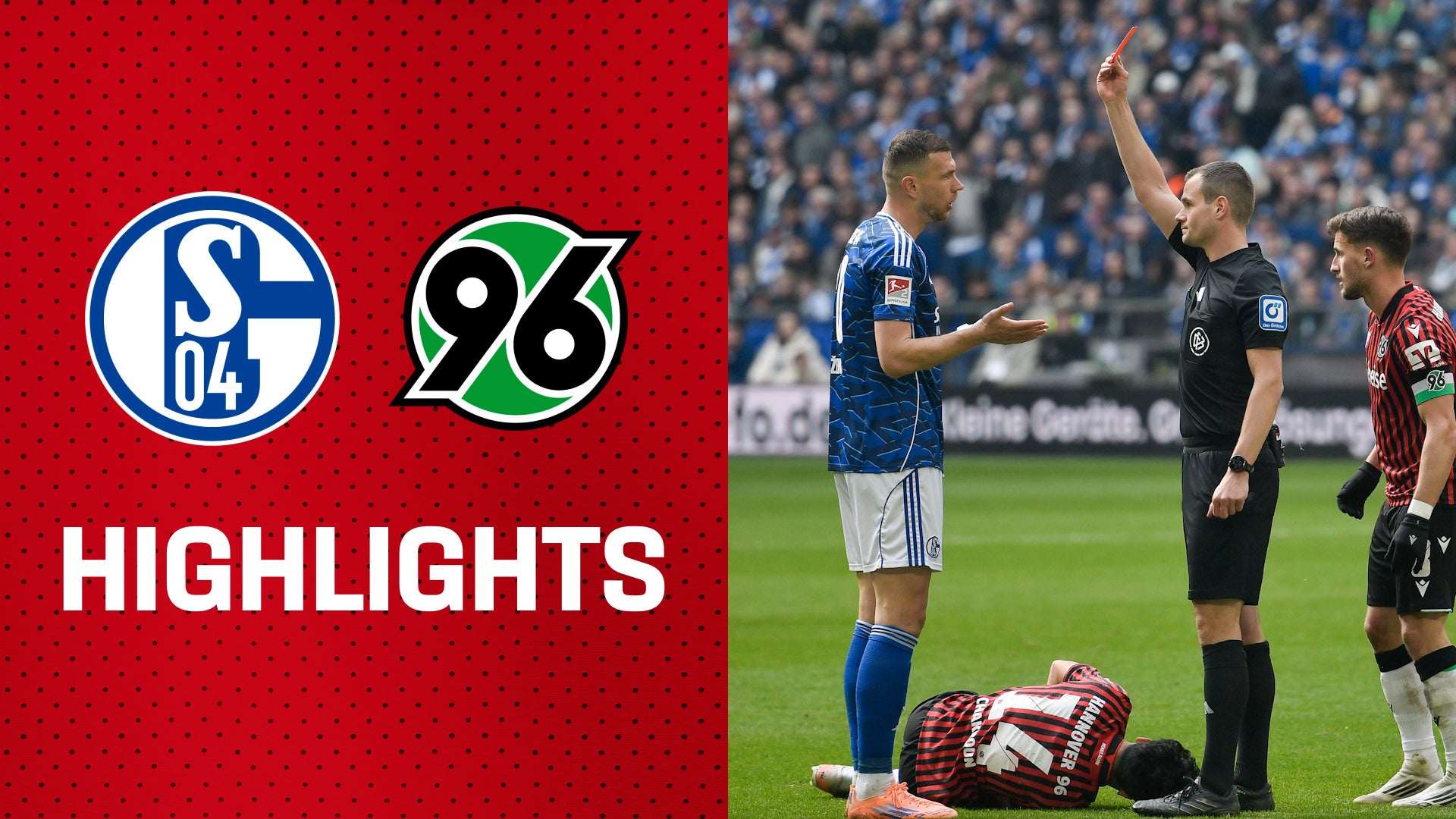 Dzeko fliegt! Aber war DAS wirklich Rot?