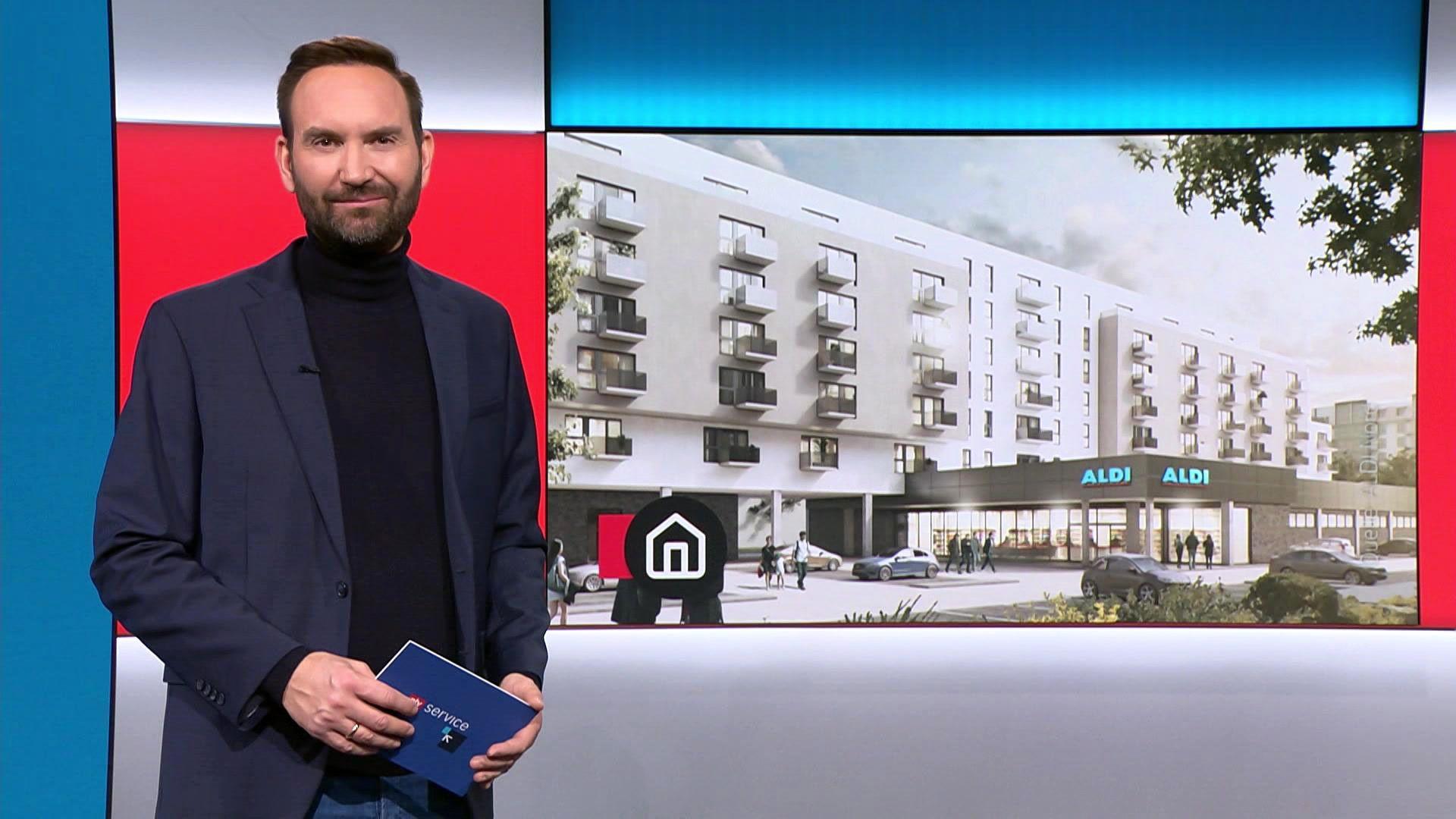 Thema u. a.: Wohnen über dem Discounter - Neue Konzepte gegen den Wohnungsmangel