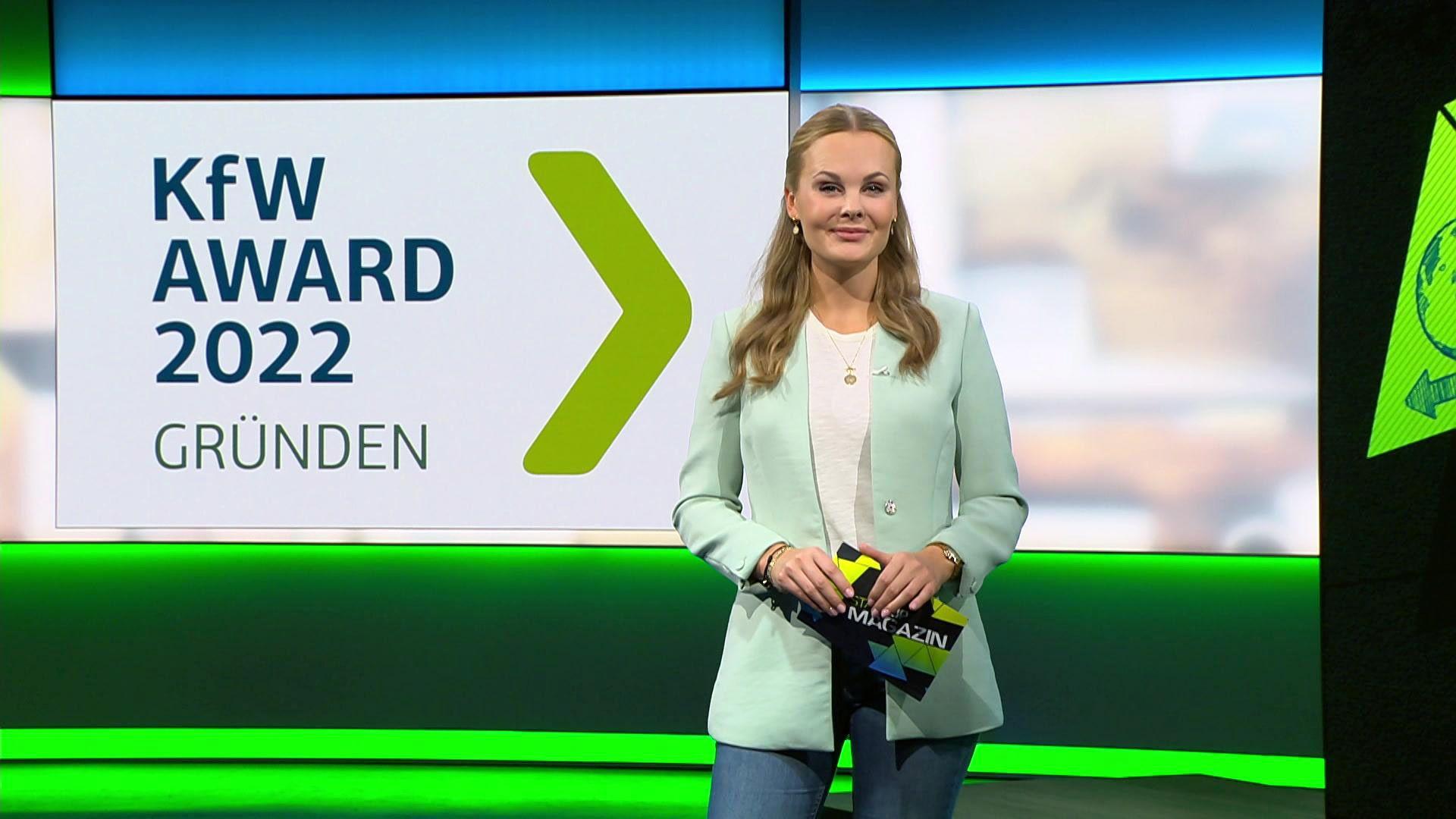 Thema u.a.: Der KfW Award Gründen 2022 - Die Preisverleihung