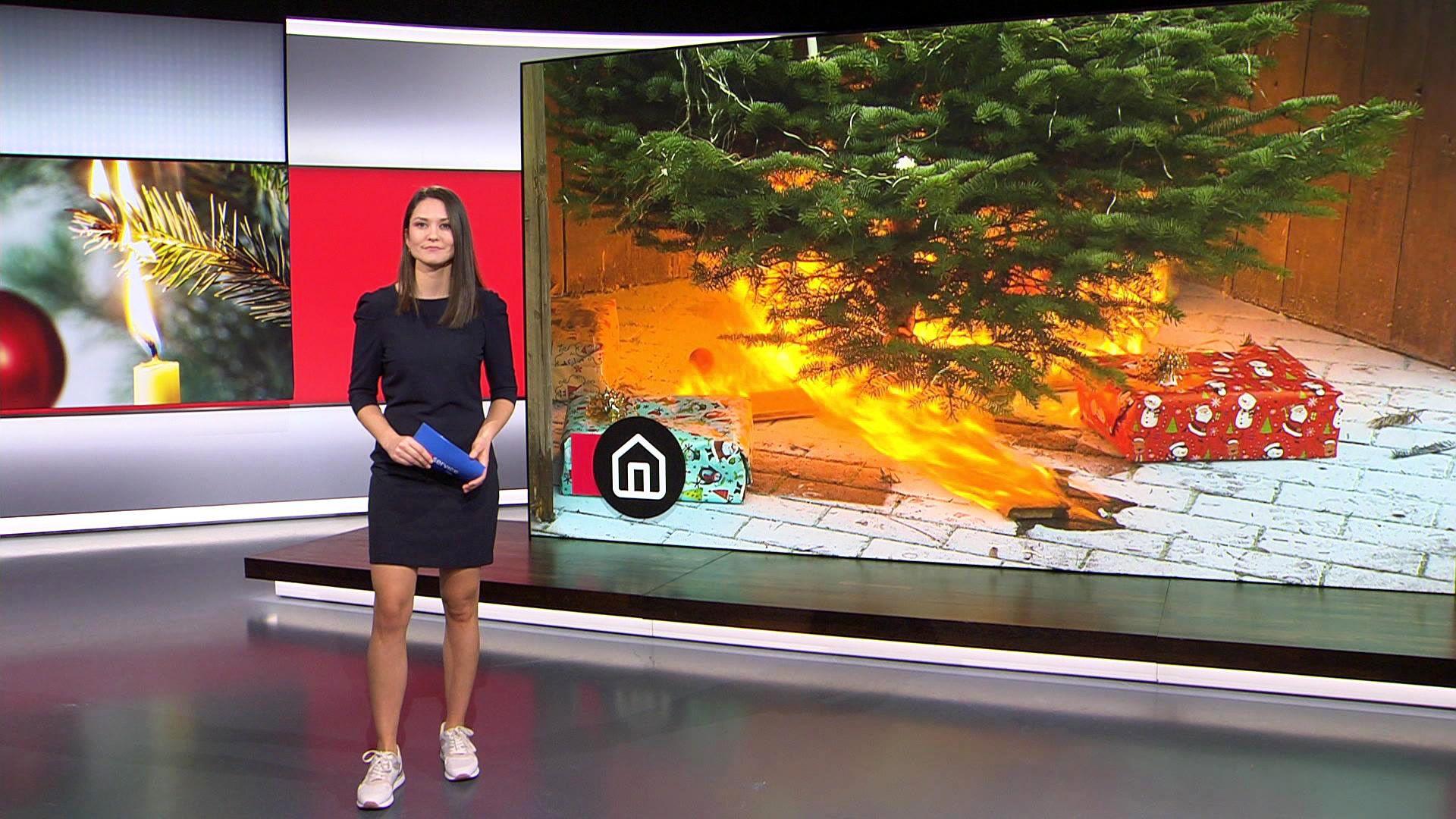 Thema u. a.: Wenn der Adventskranz brennt -  Schnelle Hilfe bei kleinen Wohnungsbränden