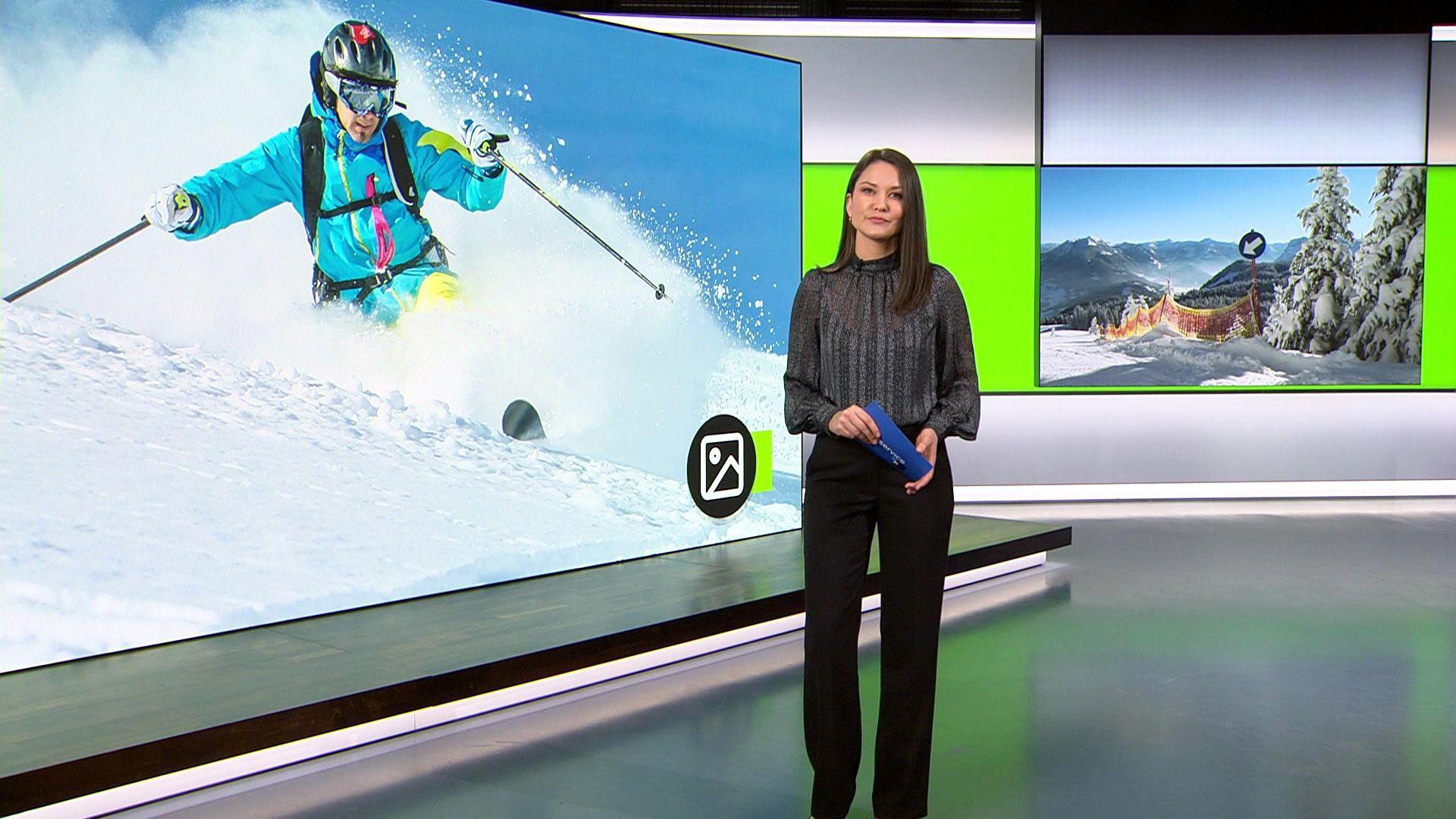Thema u. a.: Unterwegs im Tiefschnee  - Die Gefahren abseits der Piste